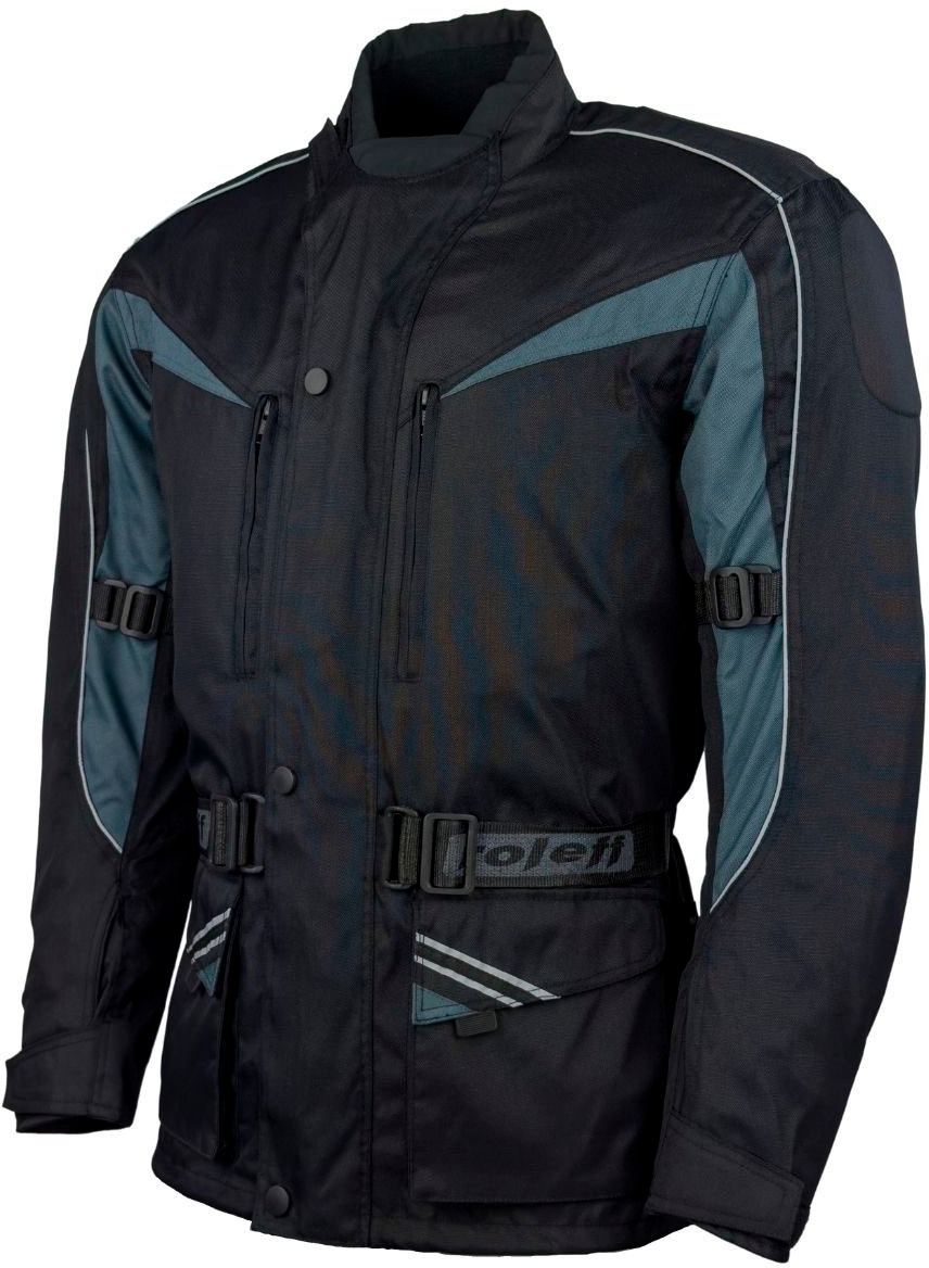 roleff Motorradjacke »Cologne«, Mit Sicherheitsstreifen