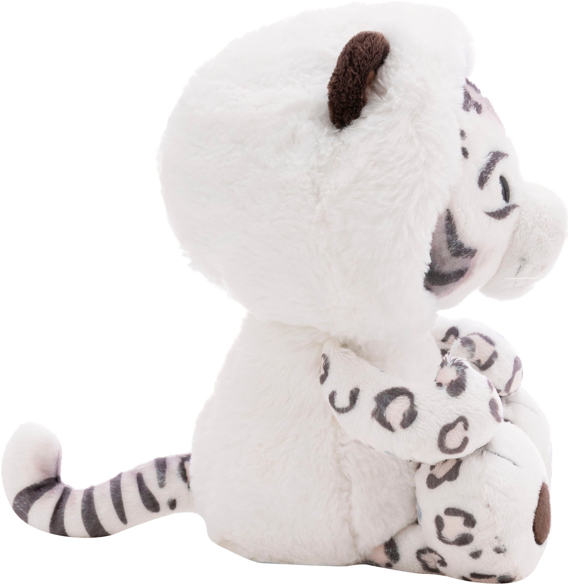 Nici Kuscheltier »Winter, Schneeleopard Eleni Snowbell, 25 cm schlenkernd«, schlenkernd; enthält recyceltes Material