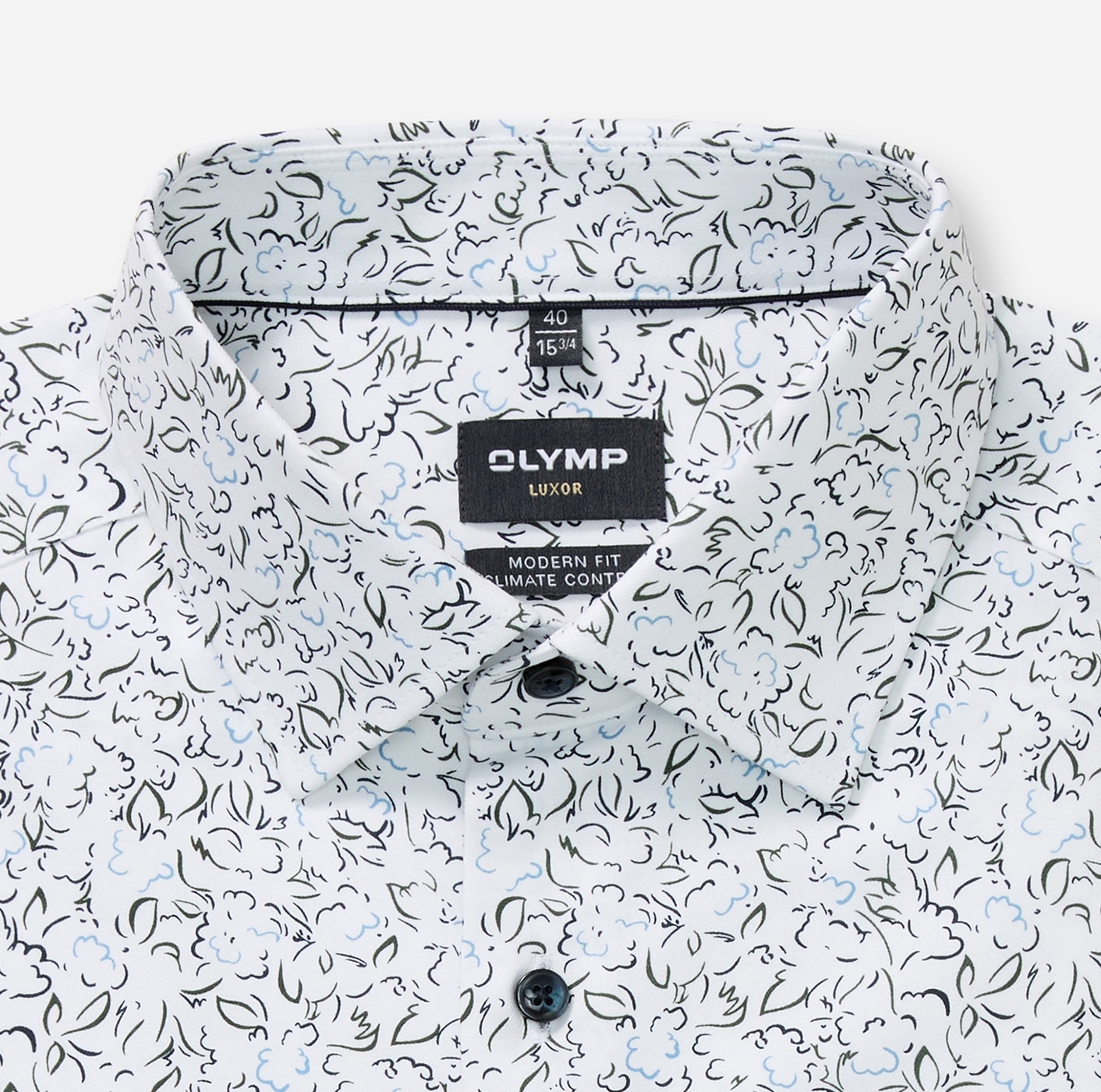 OLYMP Langarmhemd »Luxor« modern fit, Businesshemd, New Kentkragen