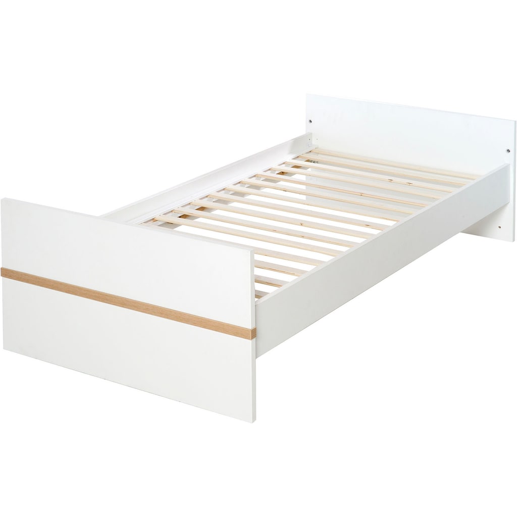 roba® Babyzimmer-Komplettset »Pia«, (Set, 3 St., Kinderbett, Schrank, Wickelkommode), breit; mit Kinderbett, Schrank und Wickelkommode