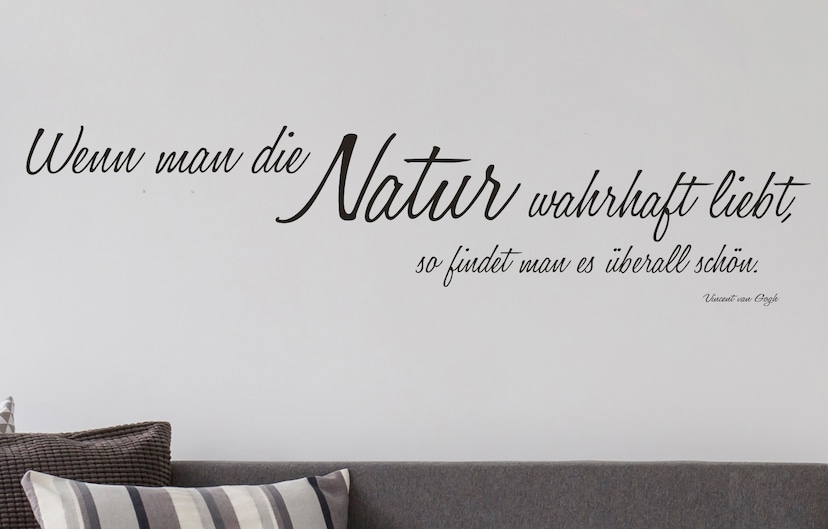 Komar Wandtattoo »Beautiful«, (13 St.), 100x70 cm (Breite x Höhe),  selbstklebendes Wandtattoo im OTTO Online Shop