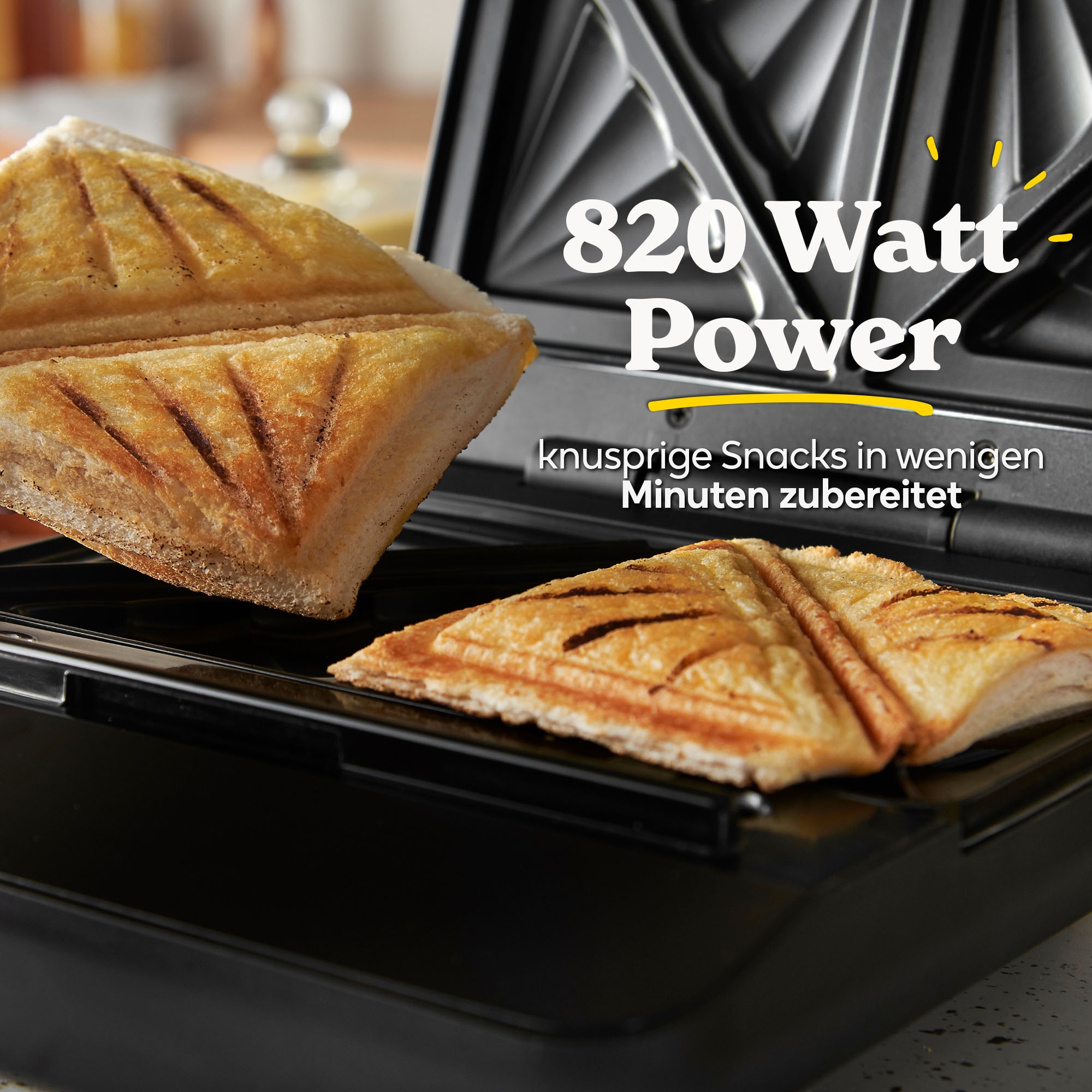 RUSSELL HOBBS 3-in-1-Sandwichmaker »Creations 28690-56« 820 W Inkl. Sandwich-, Waffel-& Grillplatten