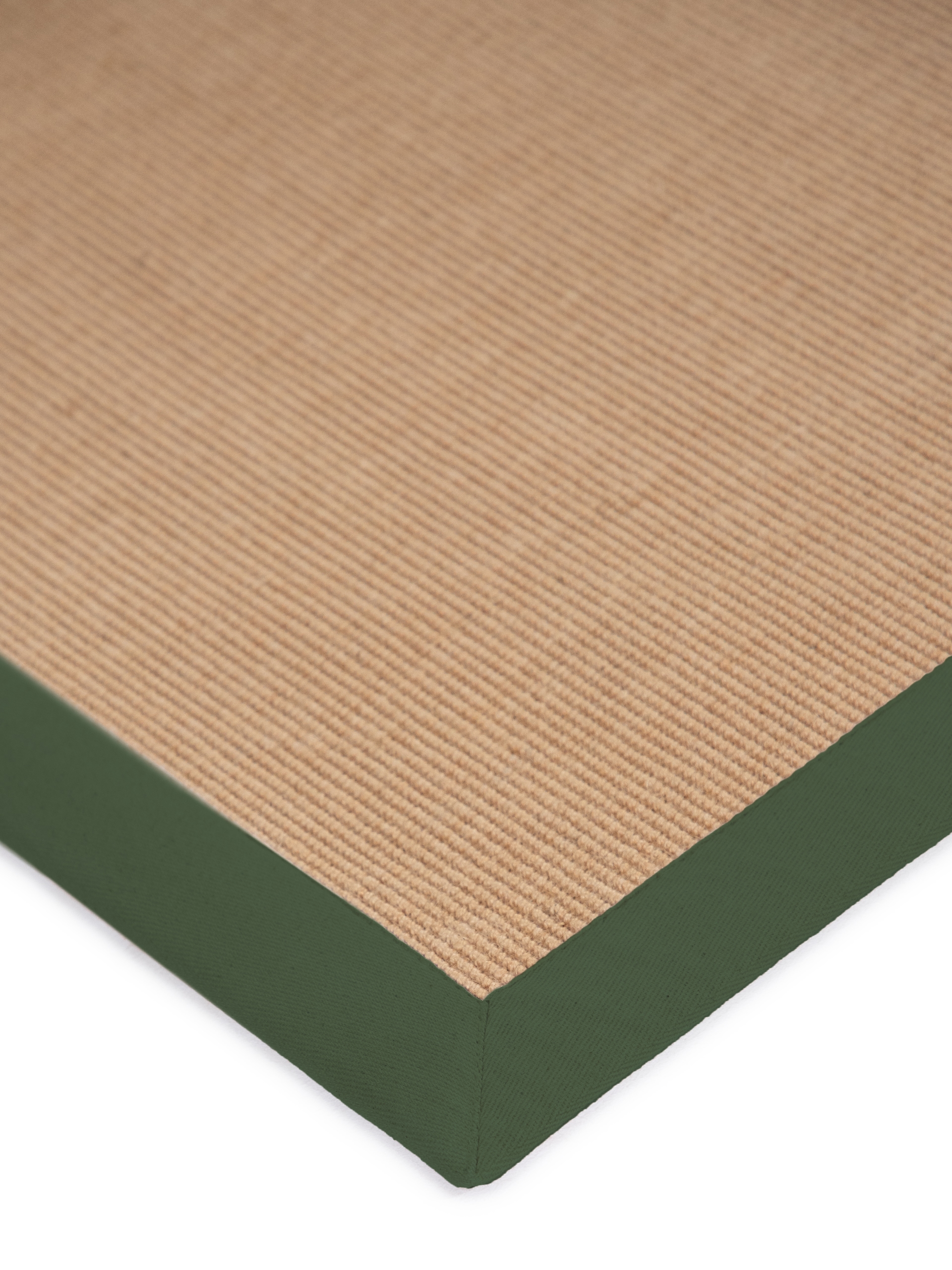 carpetfine Läufer »Sisal«, rechteckig, 5 mm Höhe, mit farbiger Bordüre, Anti Rutsch Rückseite
