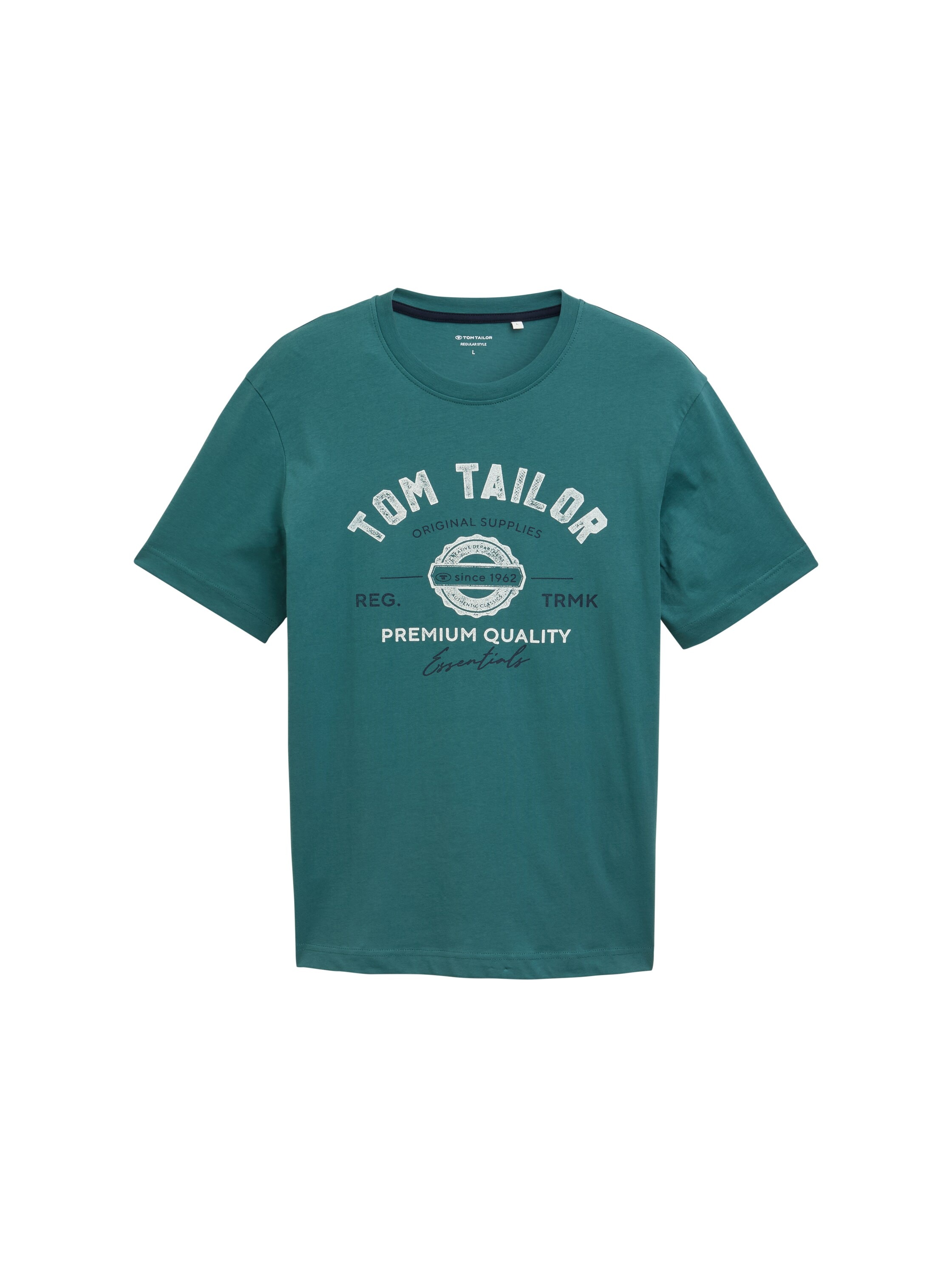 TOM TAILOR T-Shirt, mit großem Logofrontprint