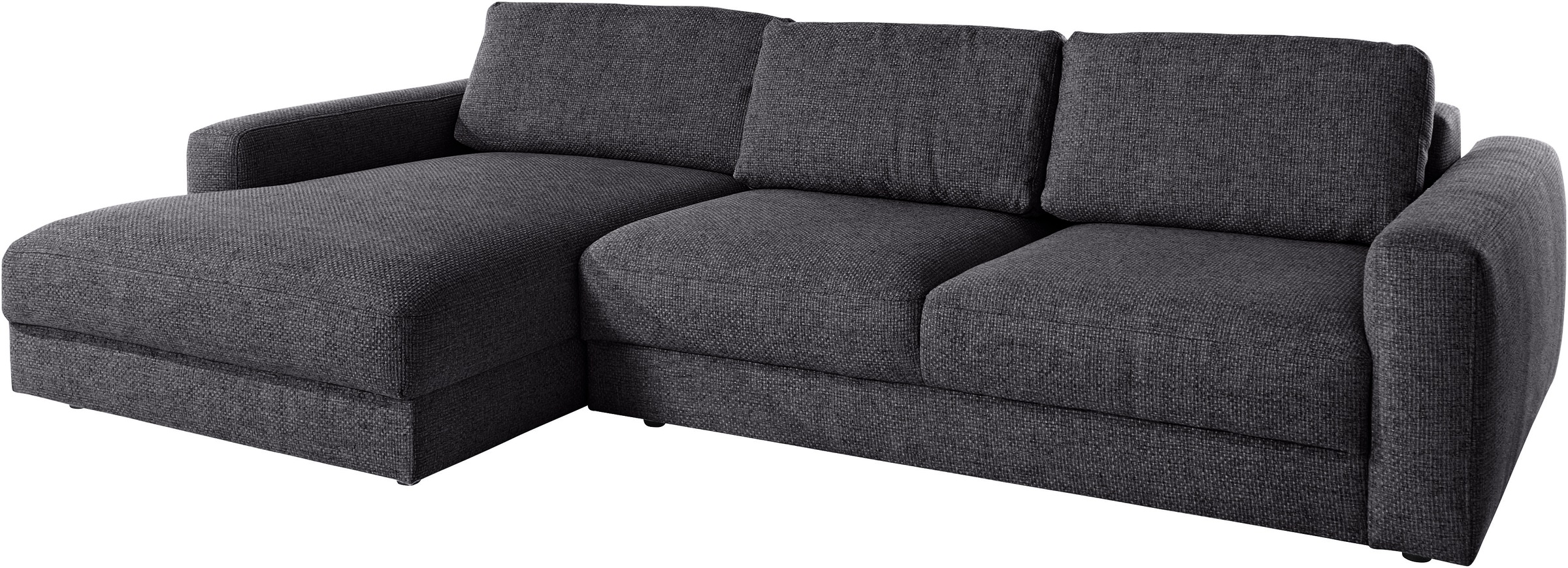 Places of Style Ecksofa »Bloomfield, L-Form«, extra tiefe Sitzfläche, wahlweise mit Sitztiefenverstellung