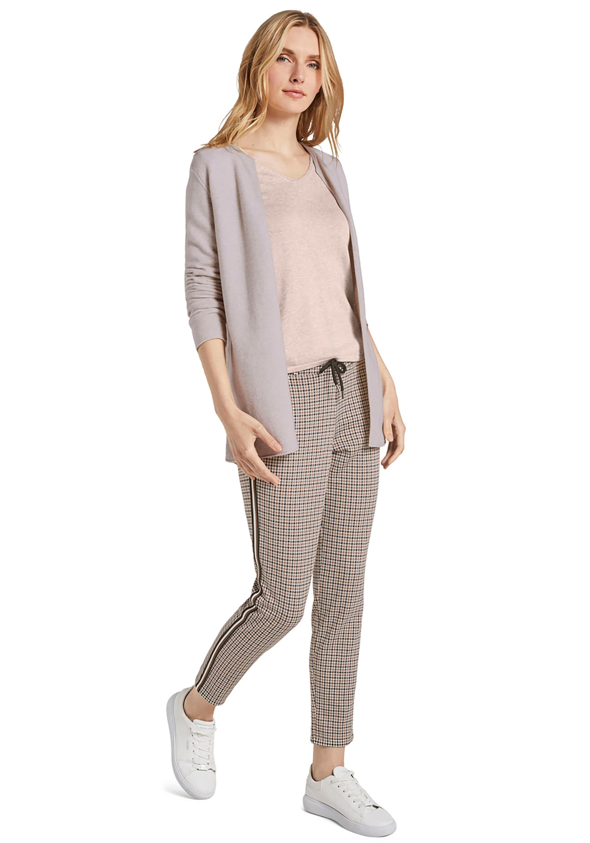 TOM TAILOR V-Ausschnitt-Pullover, aus Feinstrick