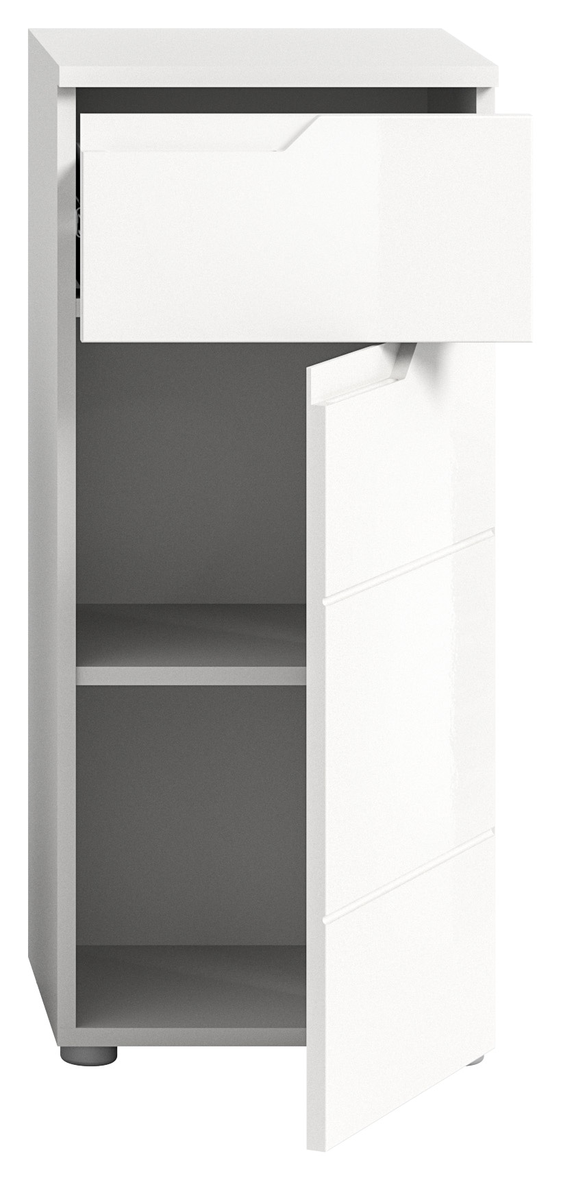 INOSIGN Unterschrank »CAPRI, Höhe 87 cm, 1 Schubkasten, 1 Tür mit Softclose-Funktion«, Standschrank, Badschrank, Kommode, Badkommode, Anrichte, Midischrank