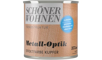 SCHÖNER WOHNEN-Kollektion Wand- und Deckenfarbe »Trendstruktur Metall-Optik«, 375 ml,...