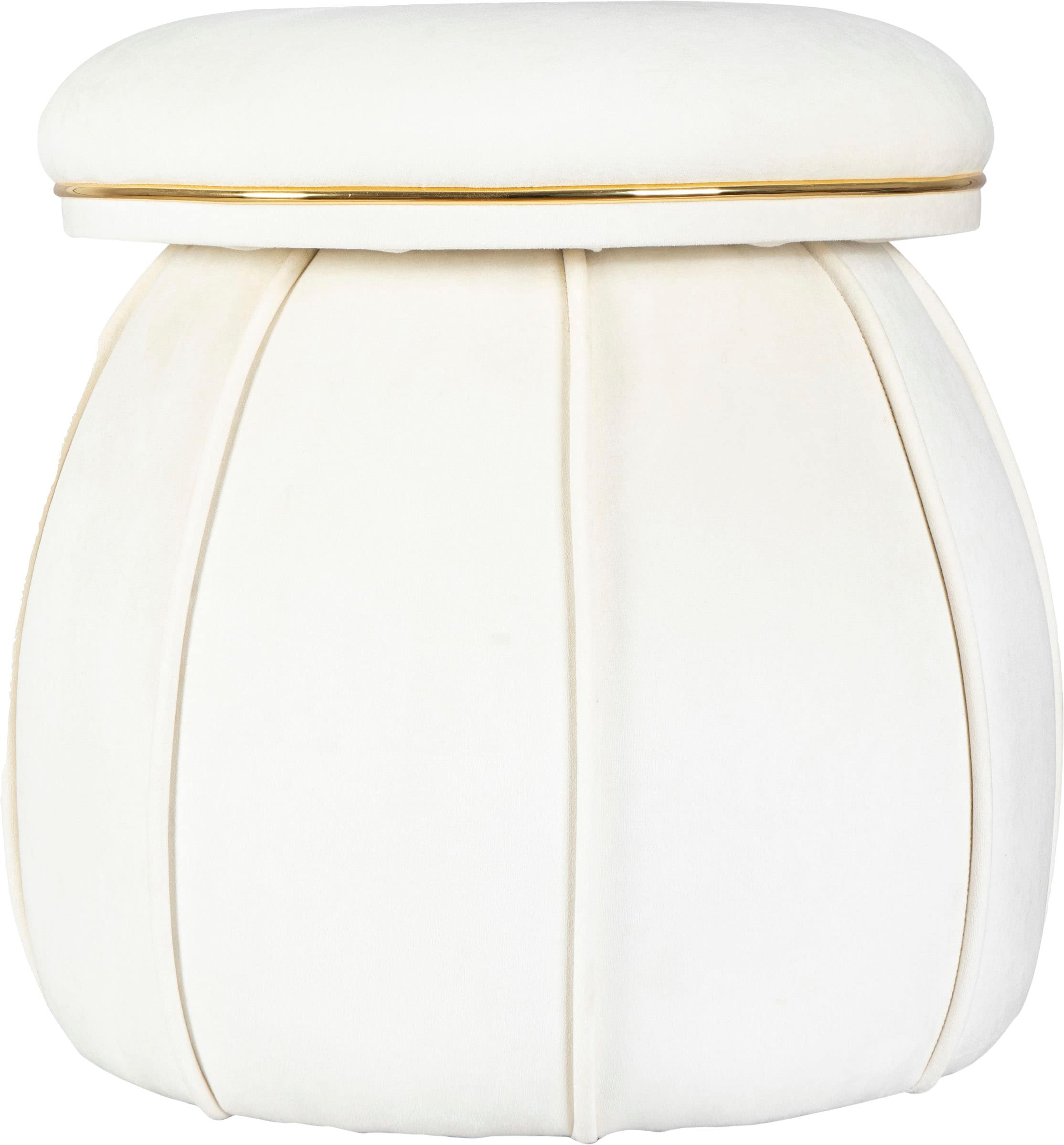 Kayoom Sitzhocker »Hocker Corin,extravagante Form,stilvolle Farben,elegant gesteppter Fuß«, (1 St.), komfortabel, hochqualitativ, pflegeleicht, sorgfältig verarbeitet