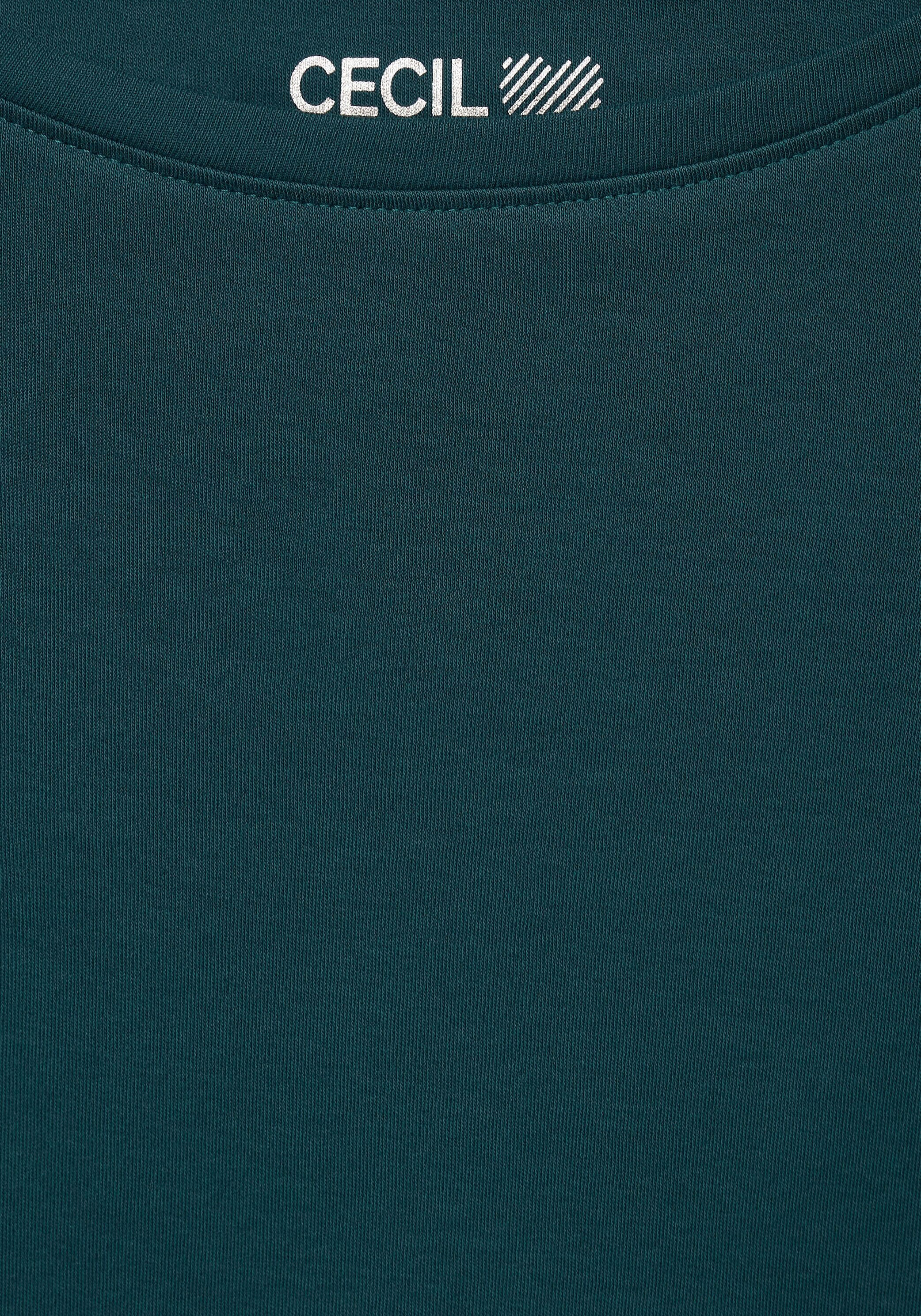 mit »Basic Shirt Unifarbe«, in 3/4-Ärmeln Cecil 3/4-Arm-Shirt bei OTTOversand