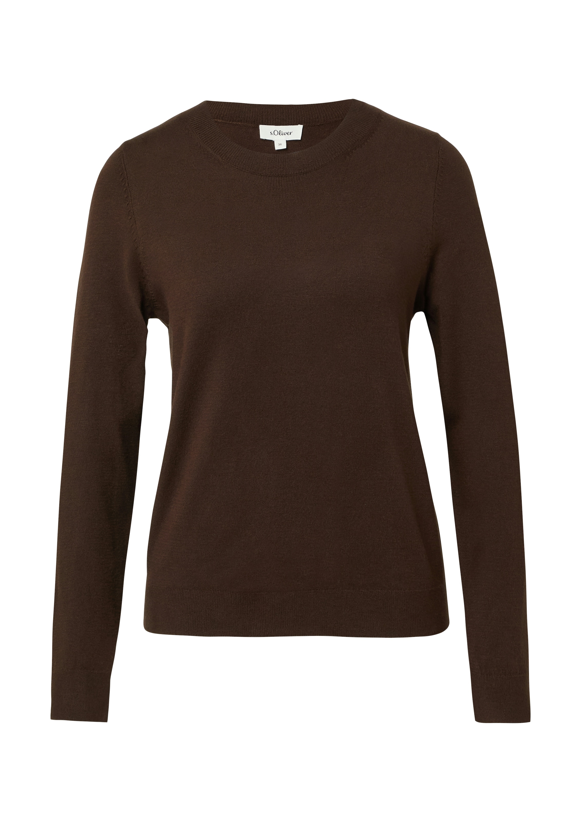 s.Oliver Strickpullover aus Viskose