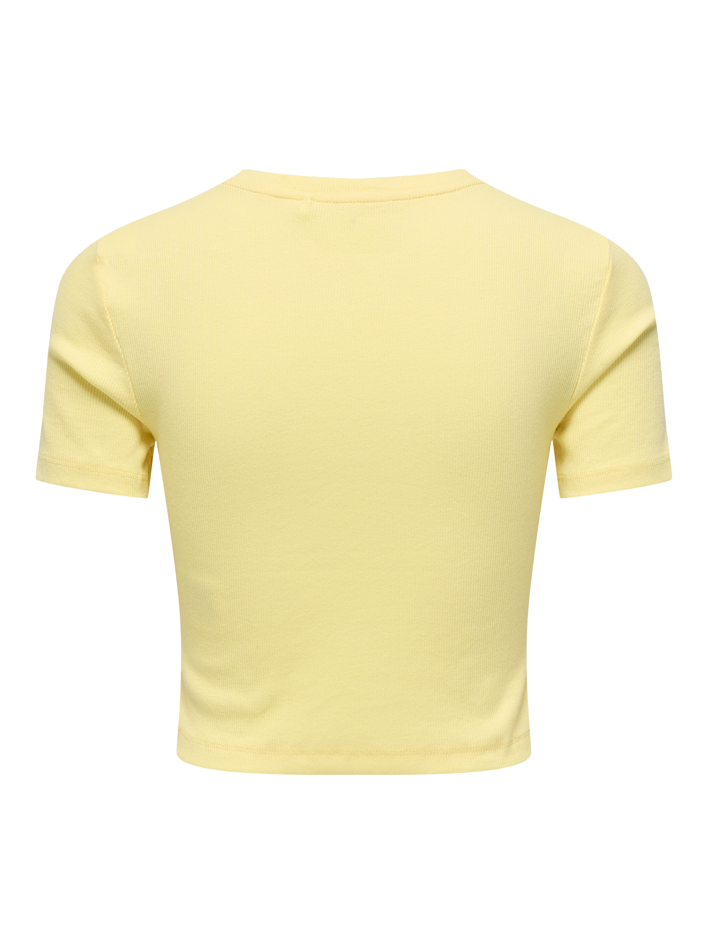 ONLY Kurzarmshirt »ONLBETTY S/S O-NECK SHORT TOP CC JRS« softe Jerseyqualität