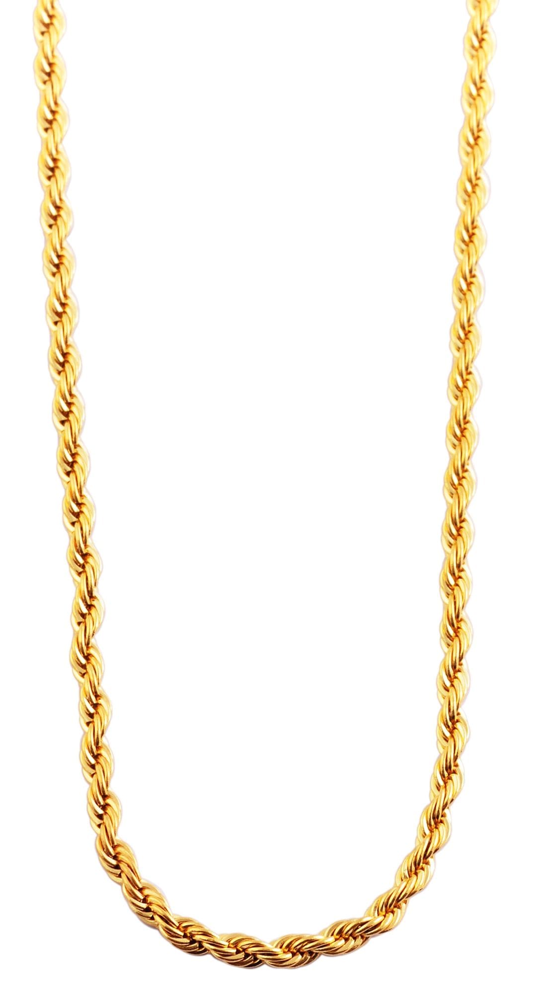 Adelia´s Gliederkette »Unisex Halskette ¿ Kordelkette aus Edelstahl«