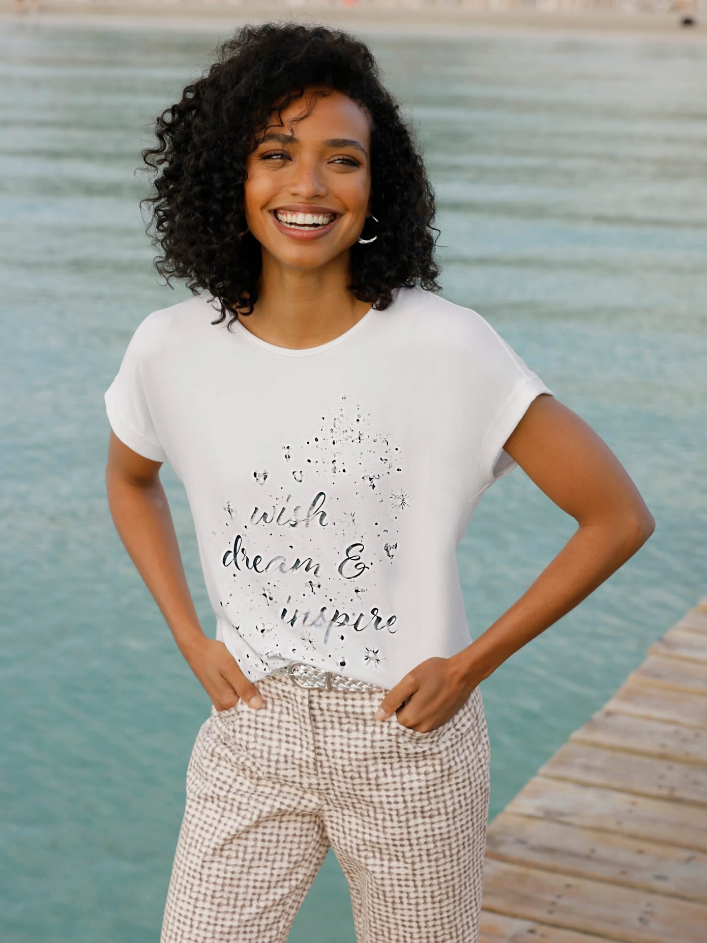 heine T-Shirt »Shirt« 1 tlg.