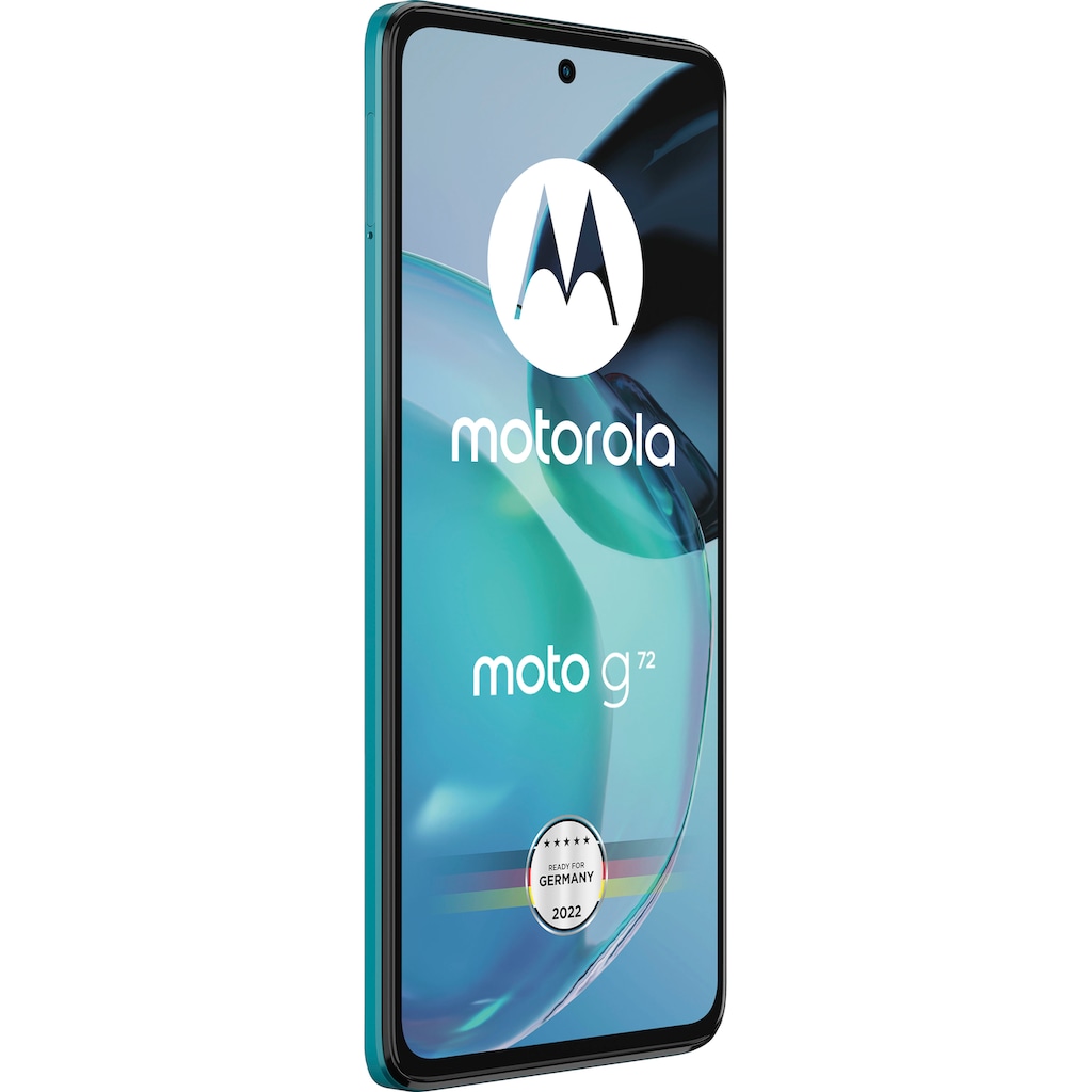 Motorola Smartphone »g72«, Polar Blue, 16,76 cm/6,6 Zoll, 128 GB Speicherplatz, 108 MP Kamera