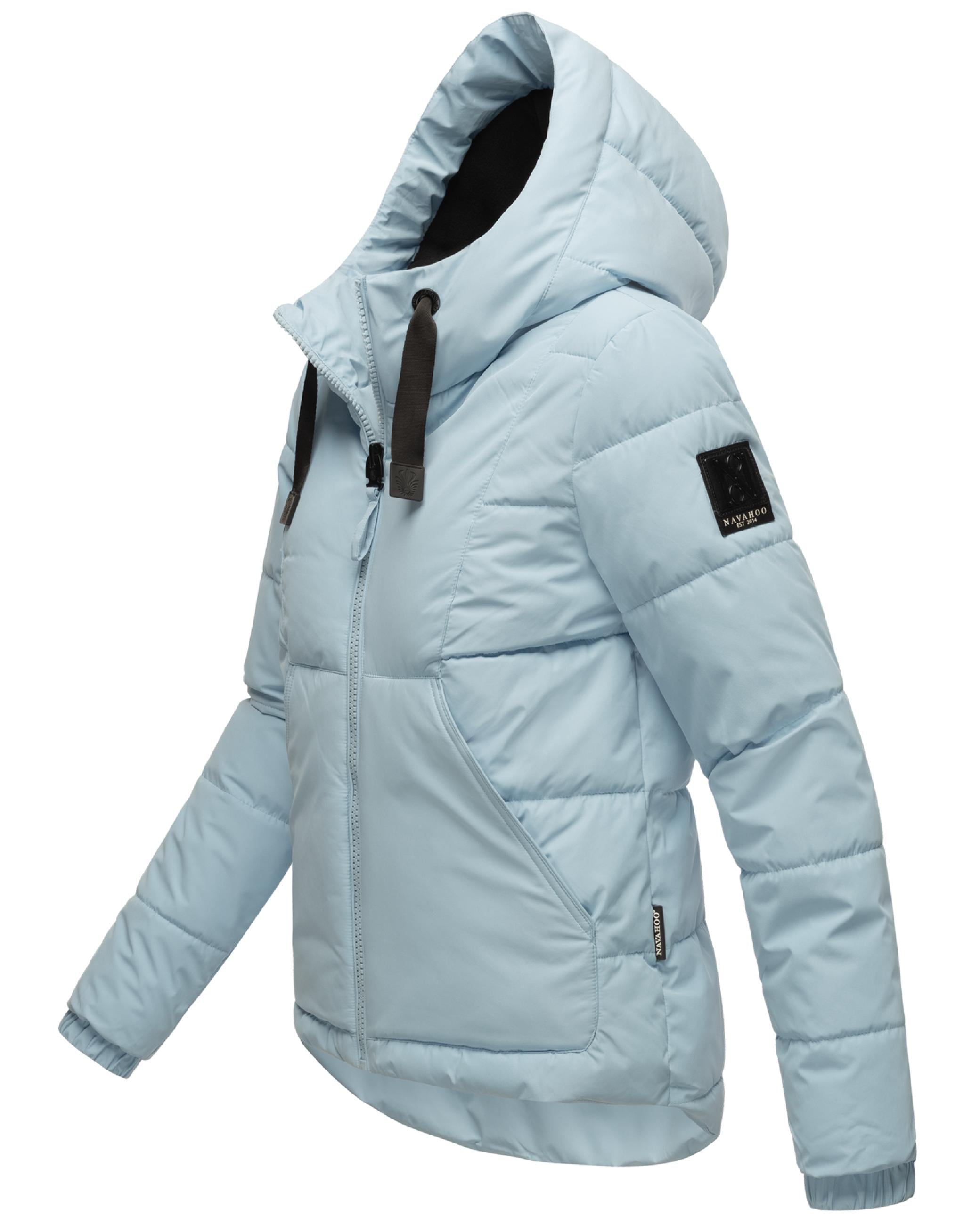 Navahoo Steppjacke »Steppjacke Eisbällchen«, mit Kapuze