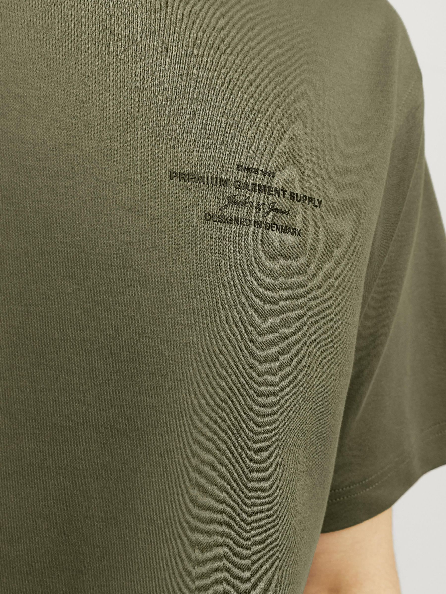 Jack & Jones Rundhalsshirt »JPRBLACHAD BRANDING SS CREW NECK TEE SN«