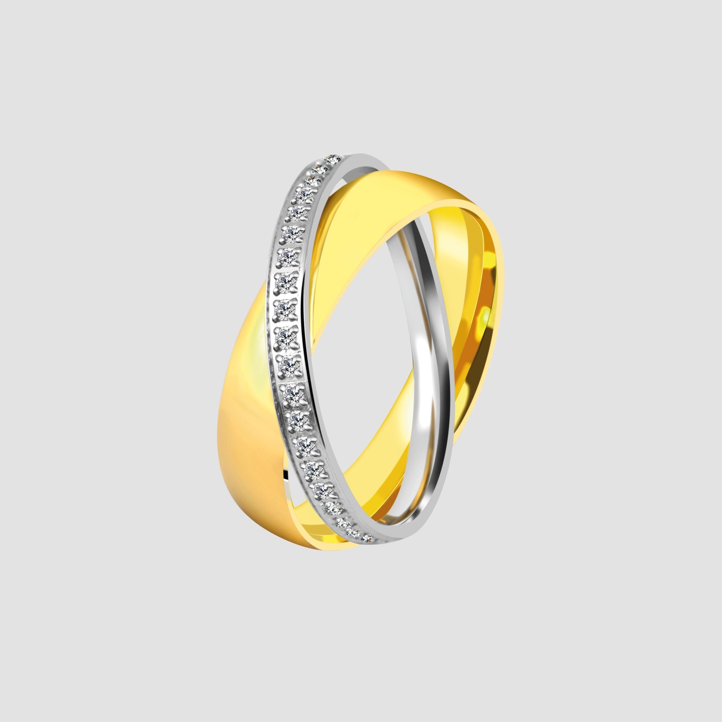 Adelia´s Fingerring »Damen Ring aus Edelstahl«