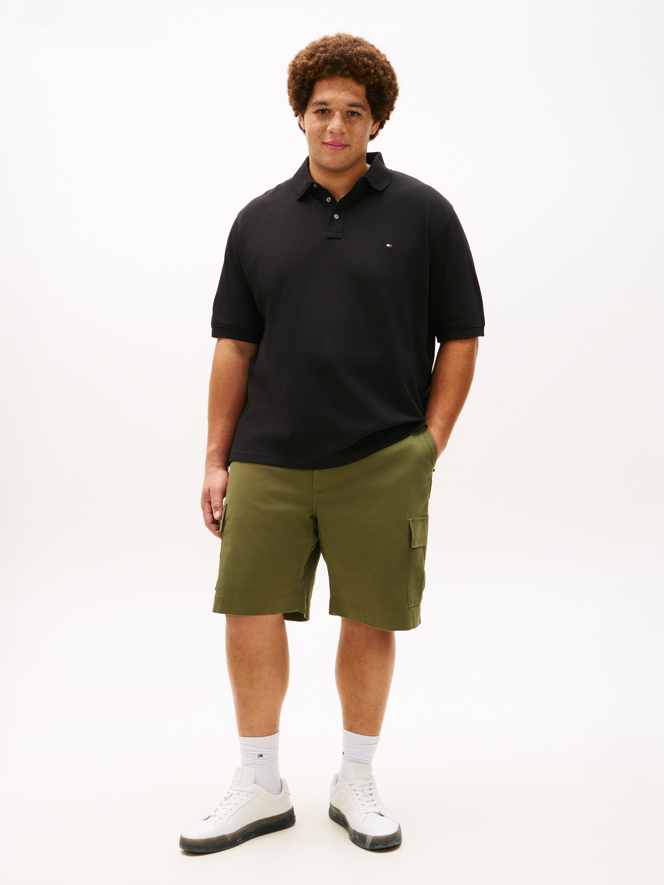 Tommy Hilfiger Big & Tall Poloshirt »1985 - REGULAR« elastisch, Regular Fit für große Größen