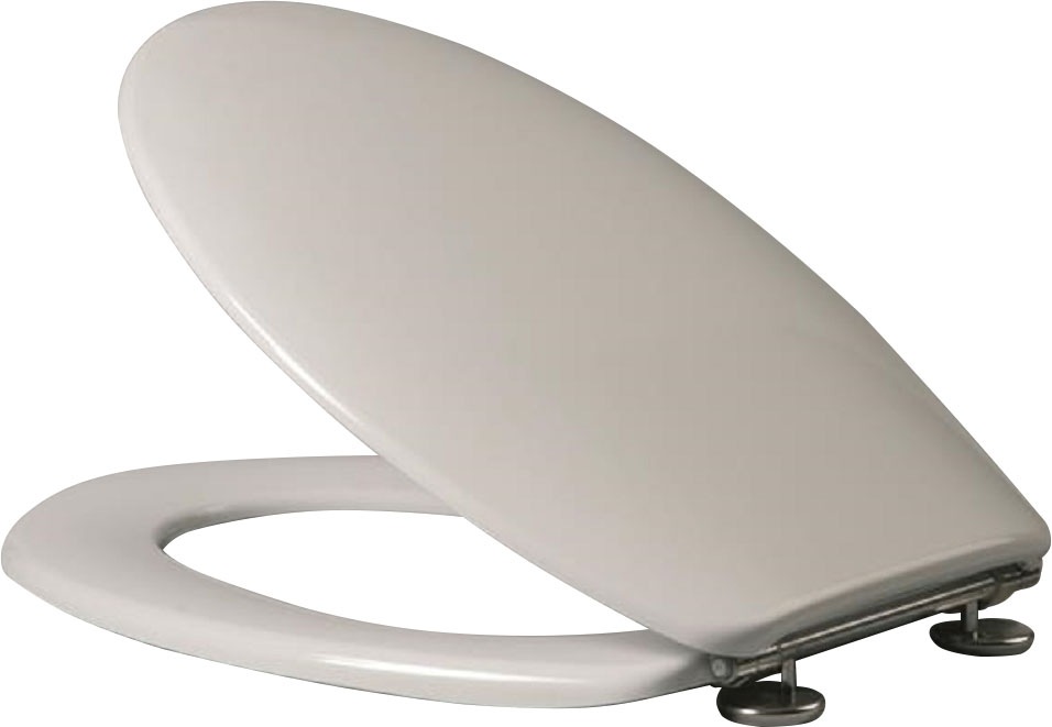 HARO WC-Sitz »Haromed Care 15«, ohne Absenkautomatik, Edelstahlscharniere