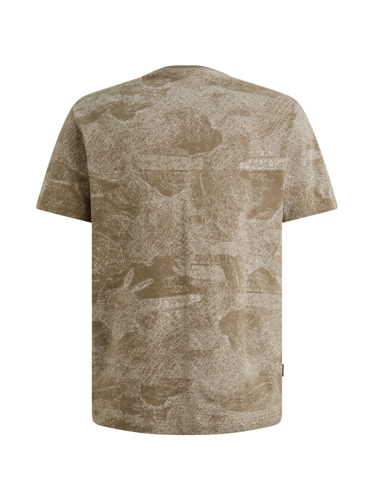 PME LEGEND T-Shirt »Short sleeve r-neck single jersey aop« mit Logo Stickerei
