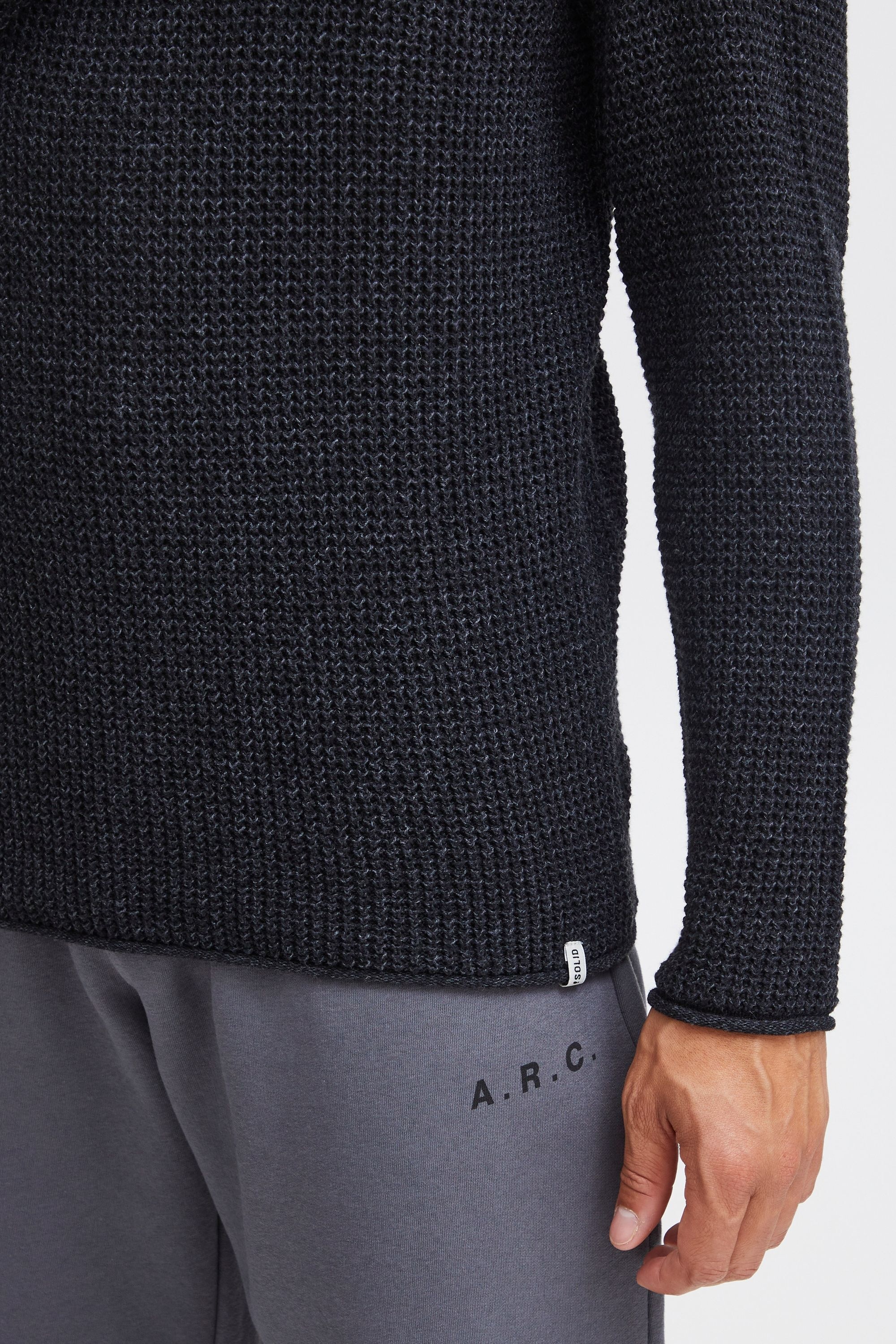 !Solid Strickfleece-Pullover »Strickpullover SDKotchap«