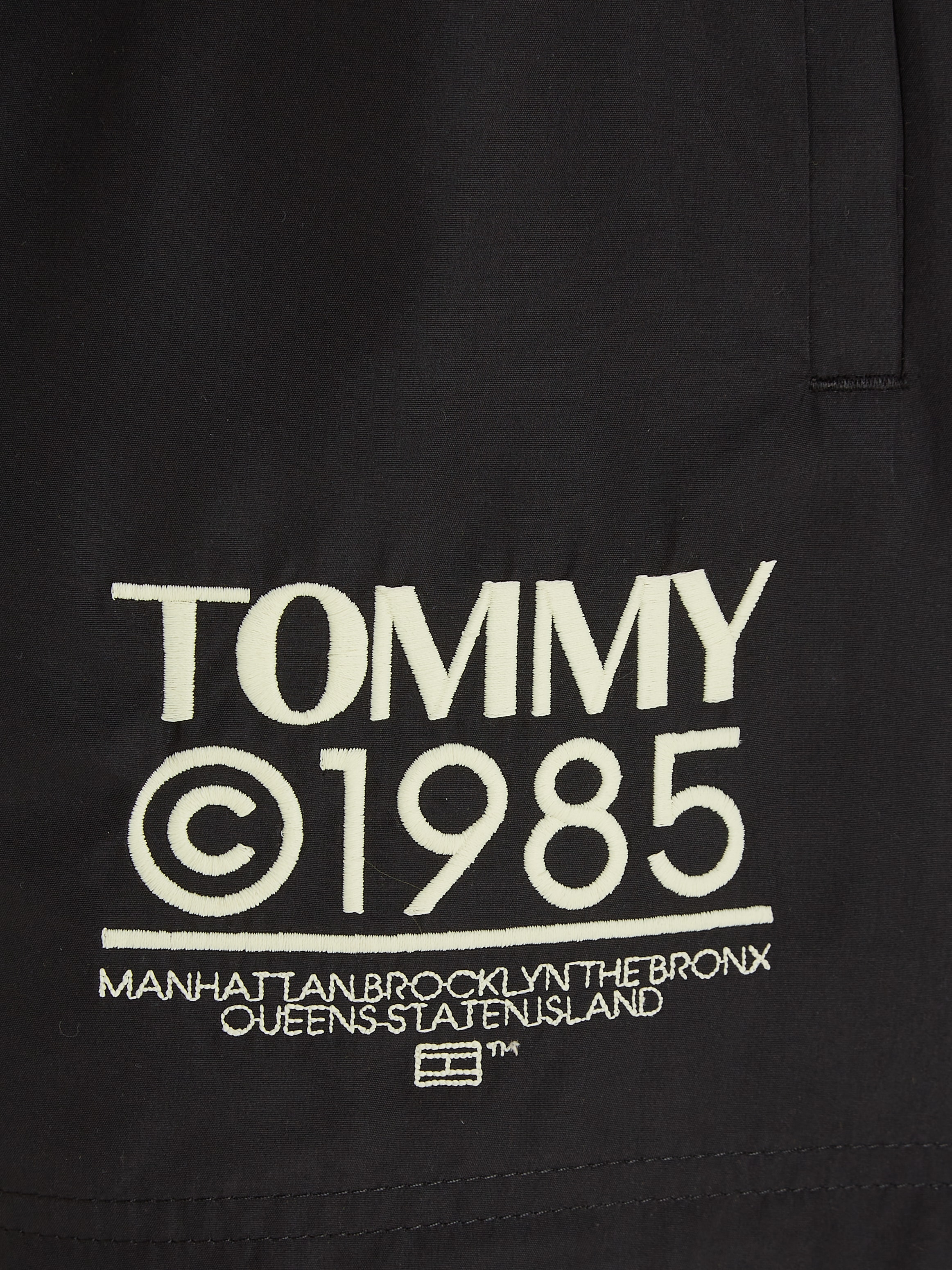 Tommy Hilfiger Swimwear Badeshorts »SF SHORT DRAWSTRING«, mit kultigem Logoschriftzug