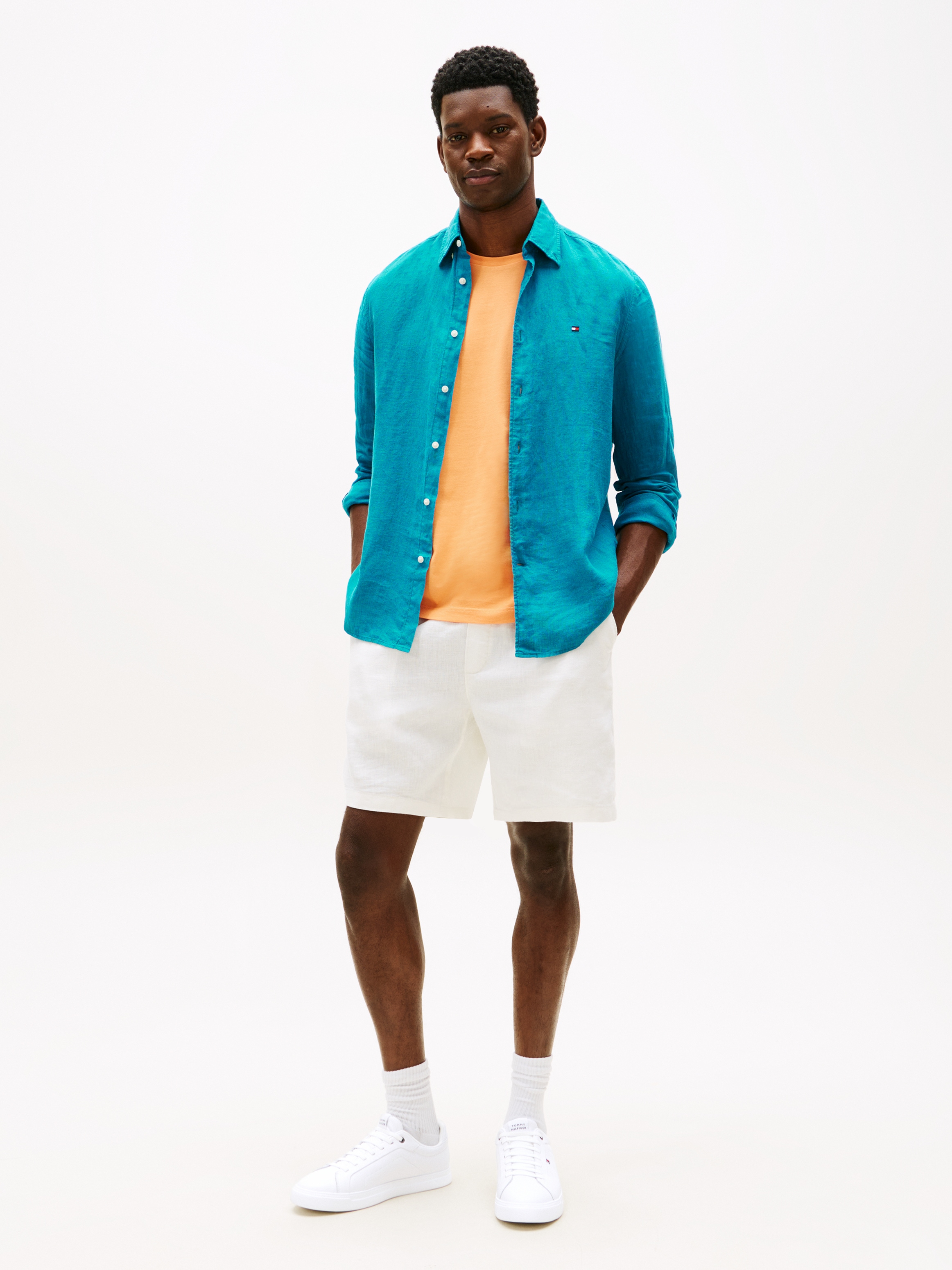 Tommy Hilfiger Sneaker »ICON COURT LIGHT ESS«  , Freizeitschuh, Halbschuh, Schnürschuh, weich gepolsterter Schaftrand