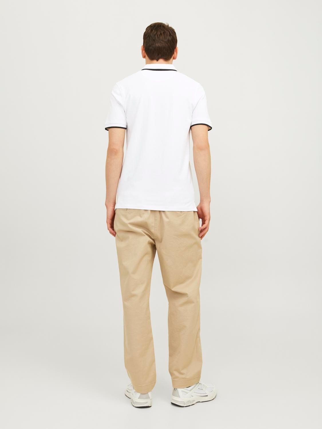 Jack & Jones Poloshirt »JJEPAULOS POLO SS 2PK MP NOOS«, (Packung, 2 tlg., 2er-Pack)