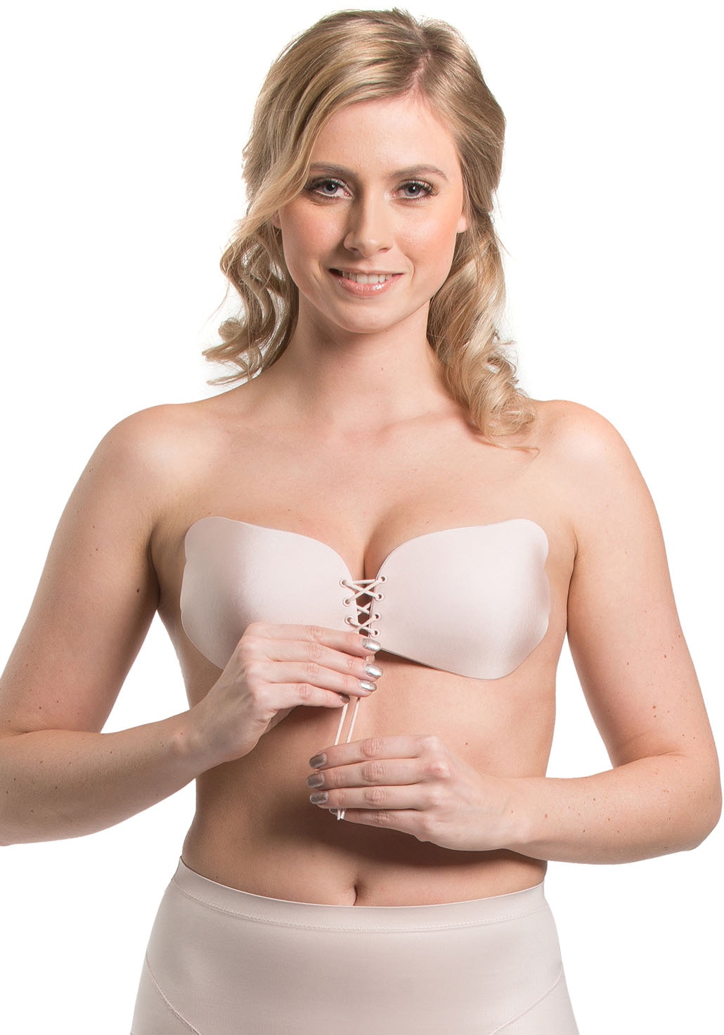 MAGIC Bodyfashion Klebe-BH »Va-Va-Voom Bra«, vorn mit Schnürung