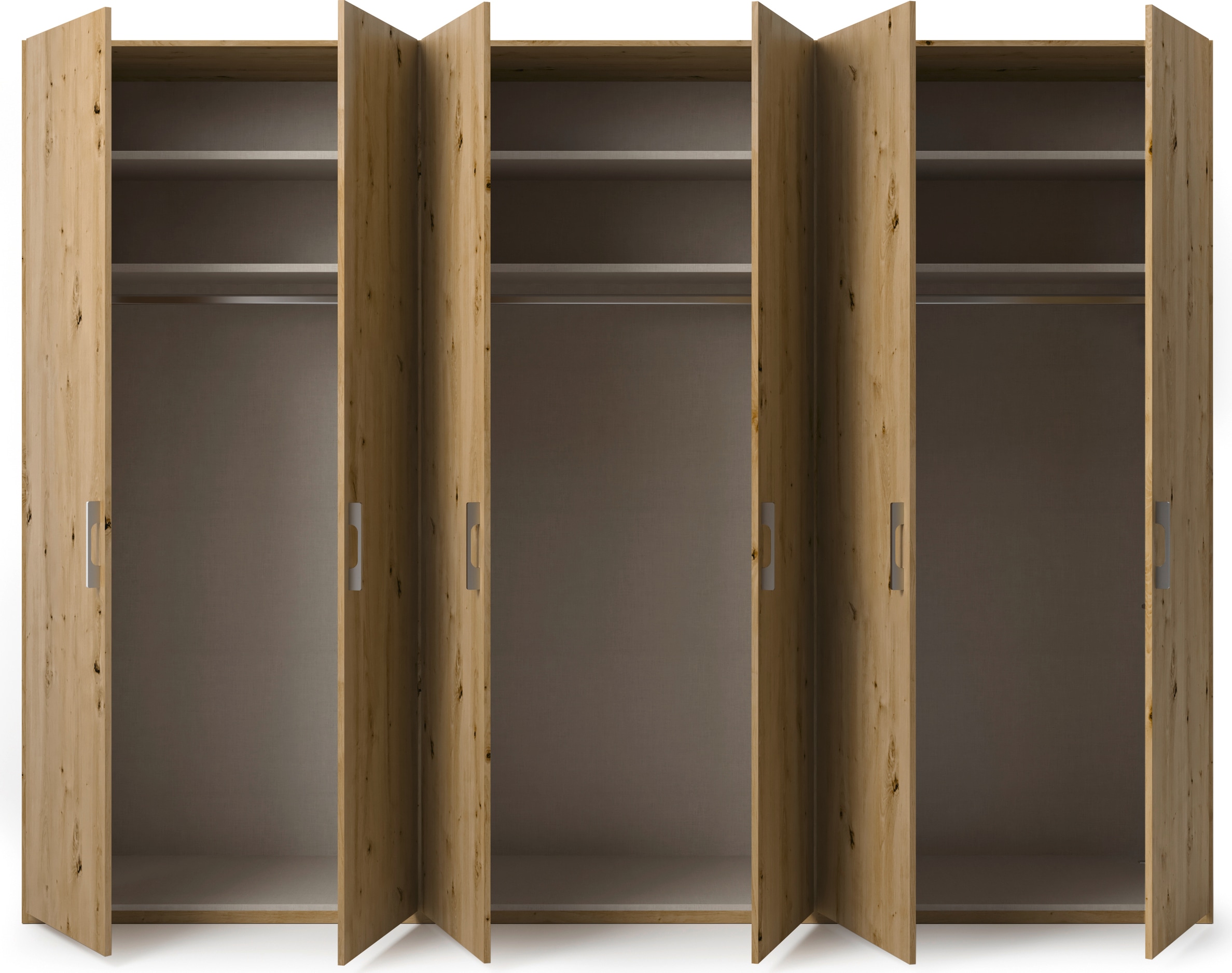set one by Musterring Drehtürenschrank »Henderson«, in 2 Breiten, inkl. Fachböden und Kleiderstangen