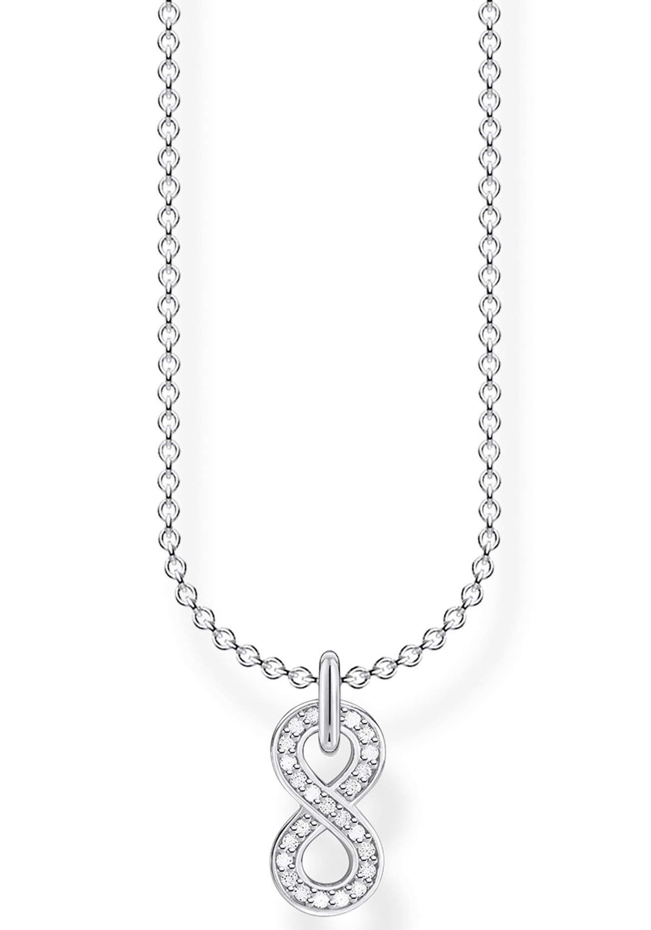 THOMAS SABO Kette mit Anhänger »Infinity, KE2067-051-14-L45v«, mit Zirkonia