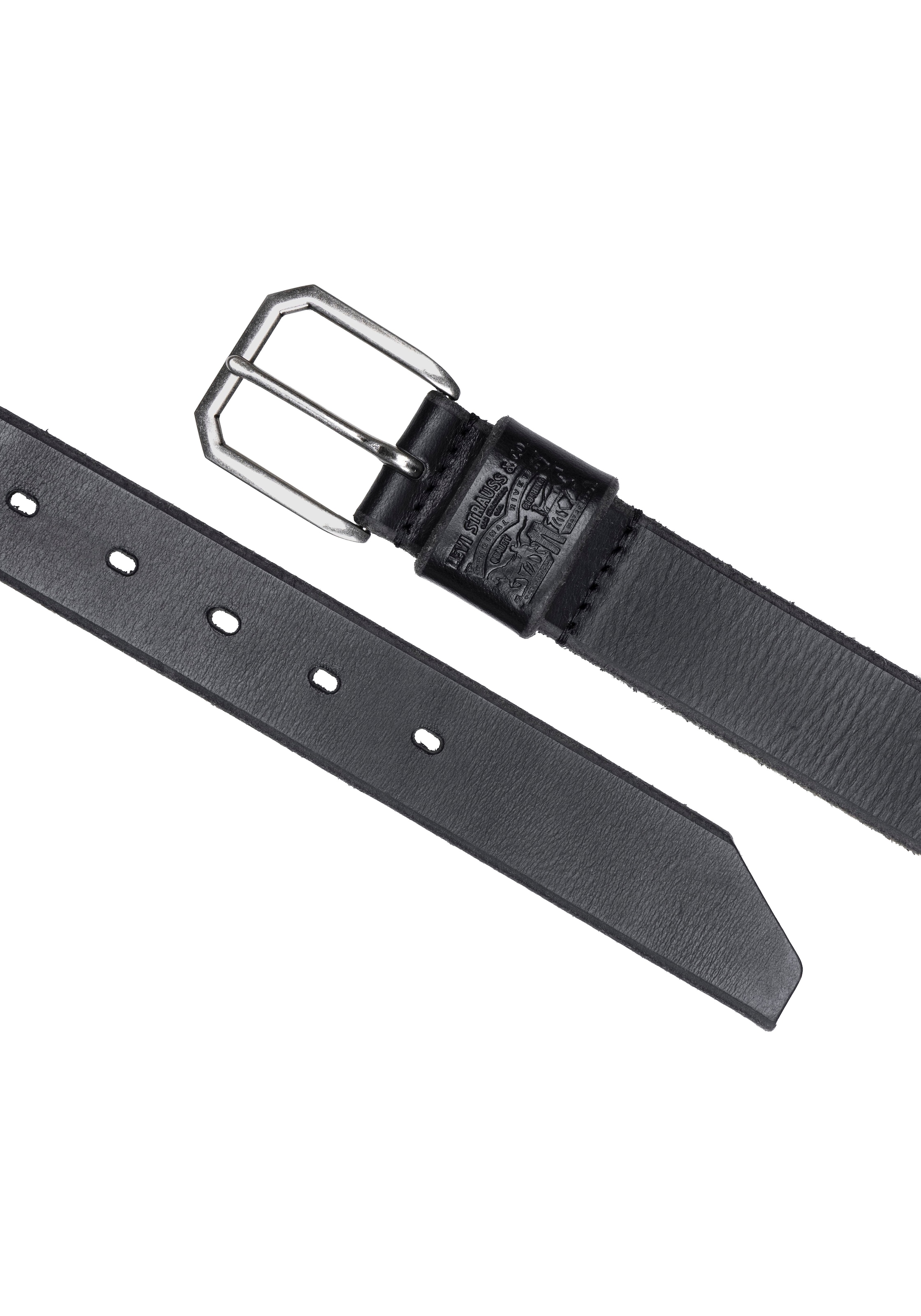 Levi's® Ledergürtel »WIDE LOOP TWO HORSE BELT« mit Logoprägung