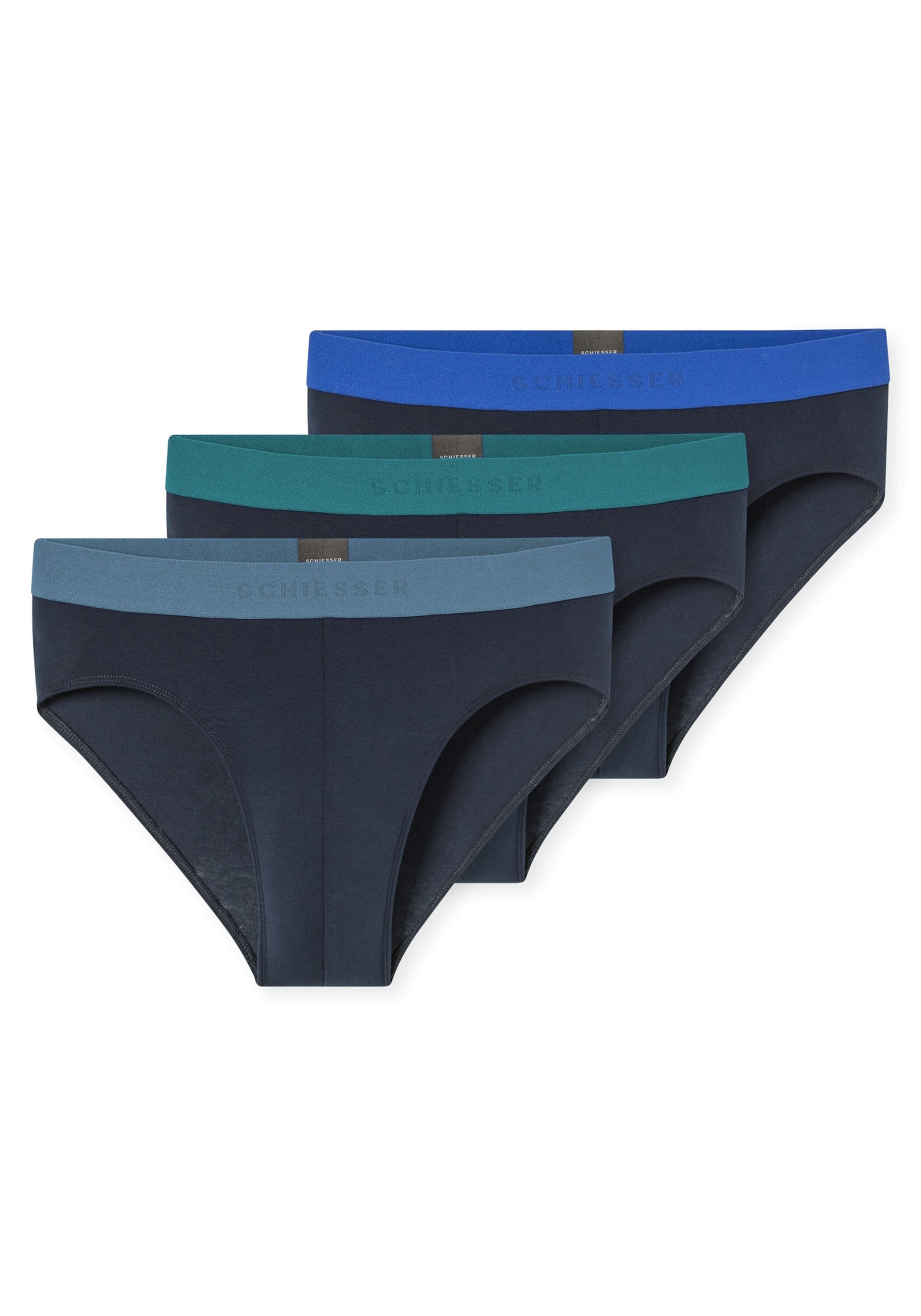 Schiesser Slip »Slip 3PACK Rio-Slip 3er Pack«