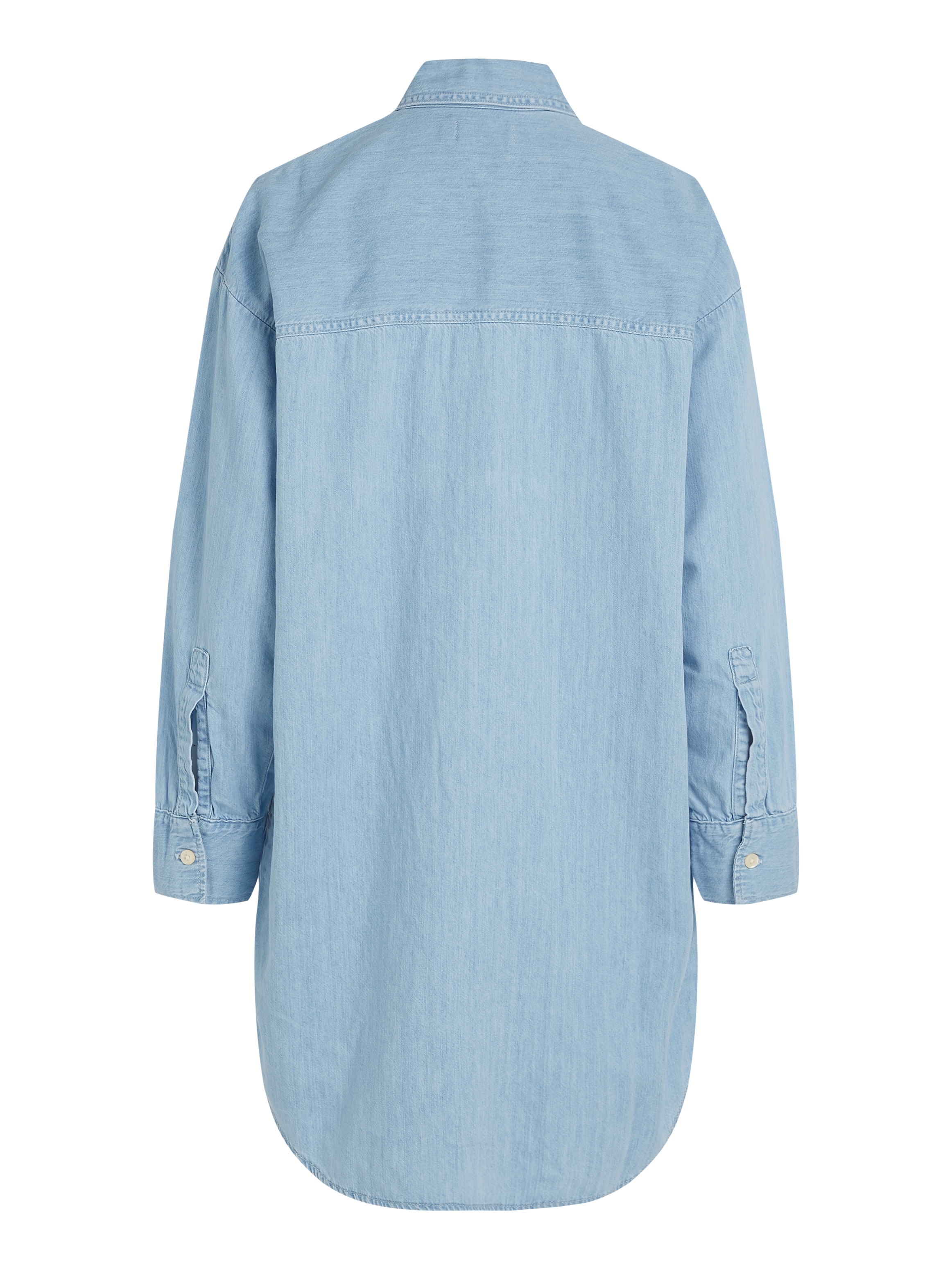 Calvin Klein Jeans Jeanskleid »TENCEL LOOSE SHIRT DENIM DRESS«, mit Logostickerei