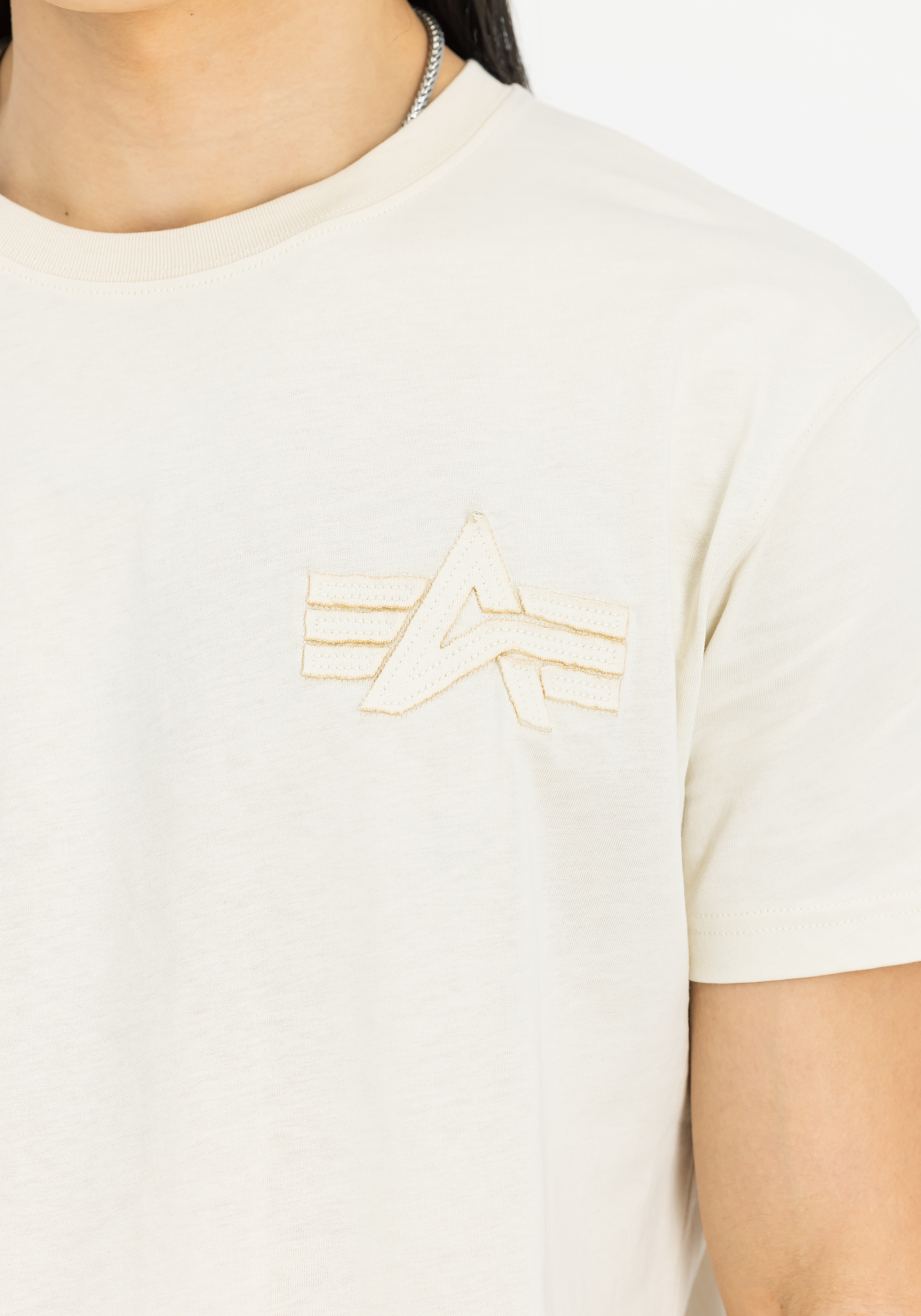 Alpha Industries T-Shirt »Alpha Industries Men - T-Shirts Coach T-Shirt Back Embroidery«