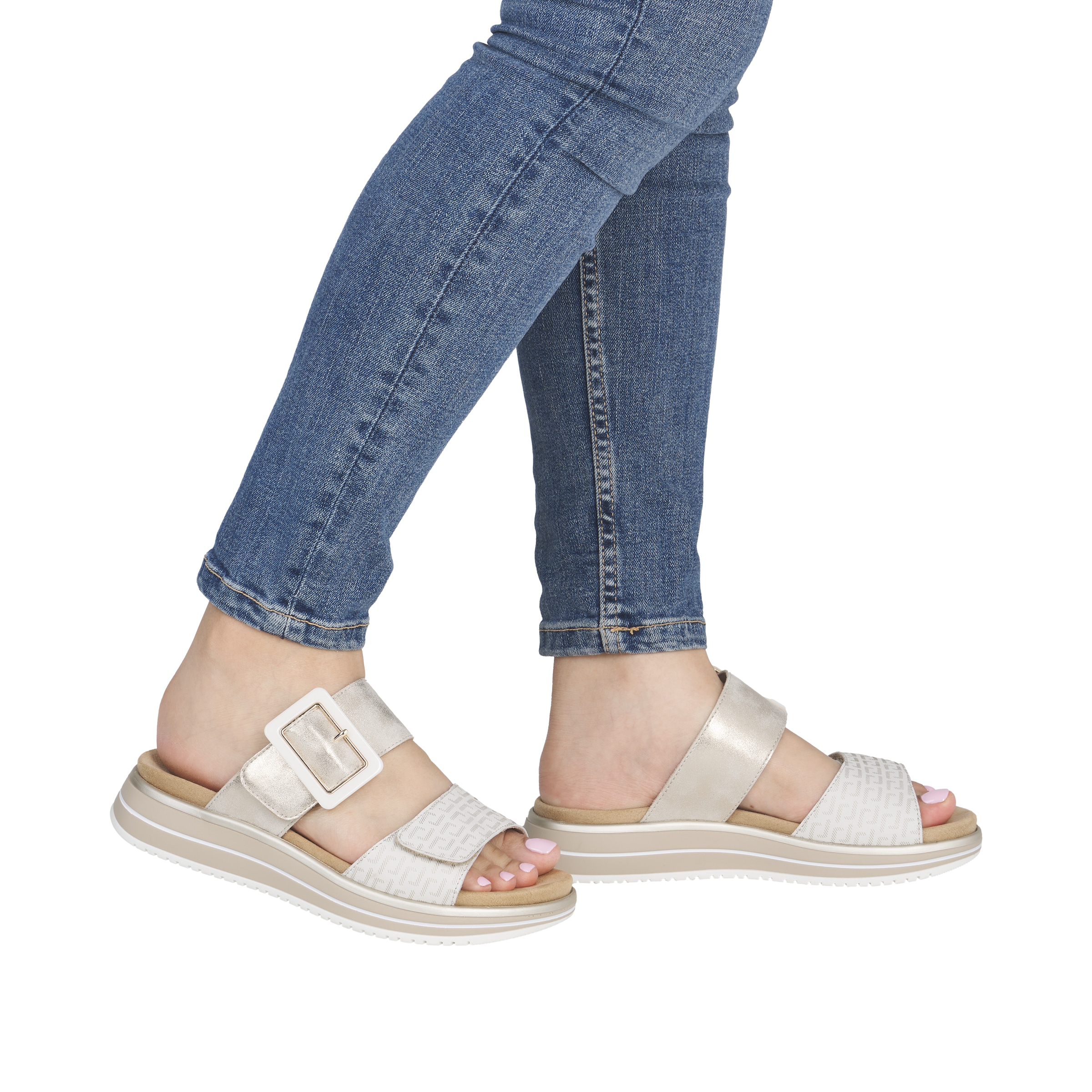 Remonte Pantolette  Sommerschuh, Strandschuh, Schlappen mit Lite´n Soft-Ausstattung