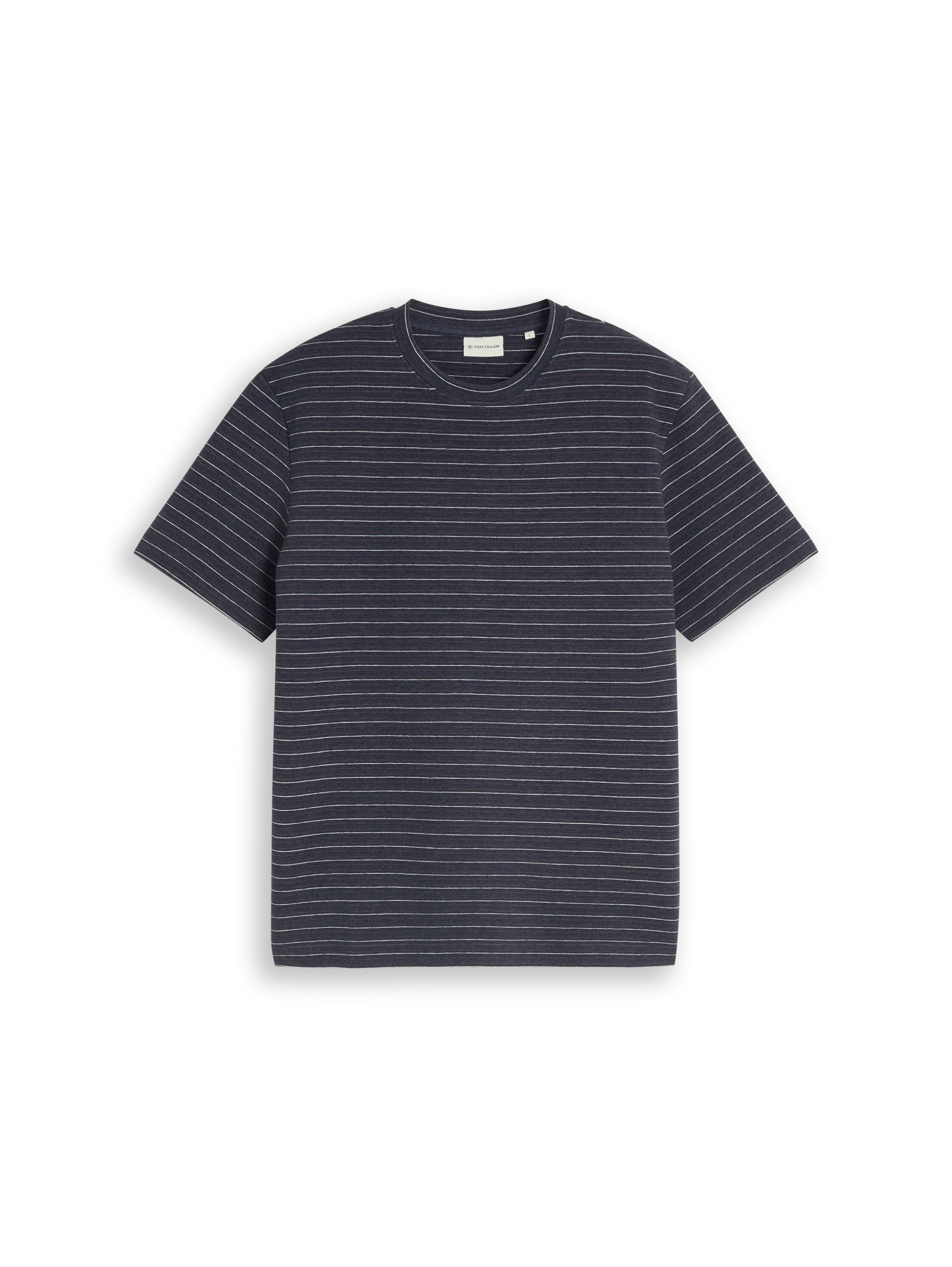TOM TAILOR Kurzarmshirt Sommershirt mit feinen Streifen