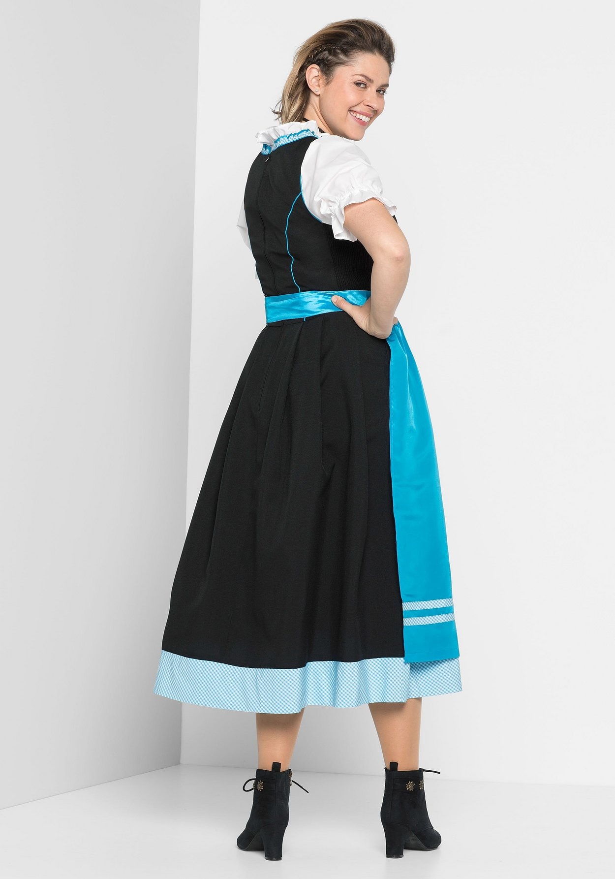 Sheego Dirndl »Dirndl mit Schürze 2tlg.«, mit Schürze 2tlg.