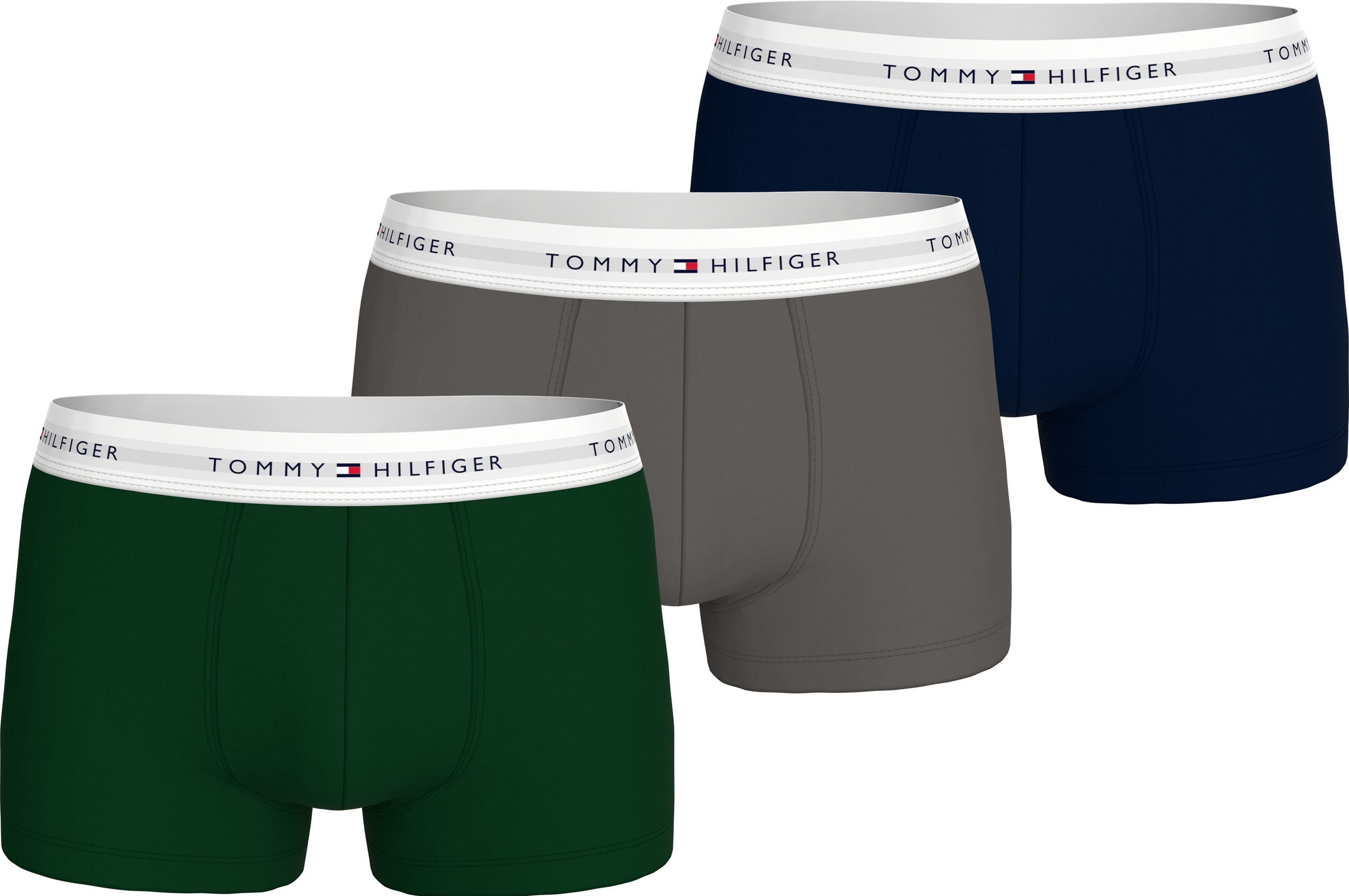 Tommy Hilfiger Underwear Trunk »3P TRUNK«, (Packung, 3 St., 3er), mit Logoschriftzug