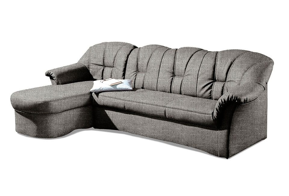 DOMO collection Ecksofa Papenburg L-Form, in großer Farbvielfalt, wahlweise mit Bettfunktion