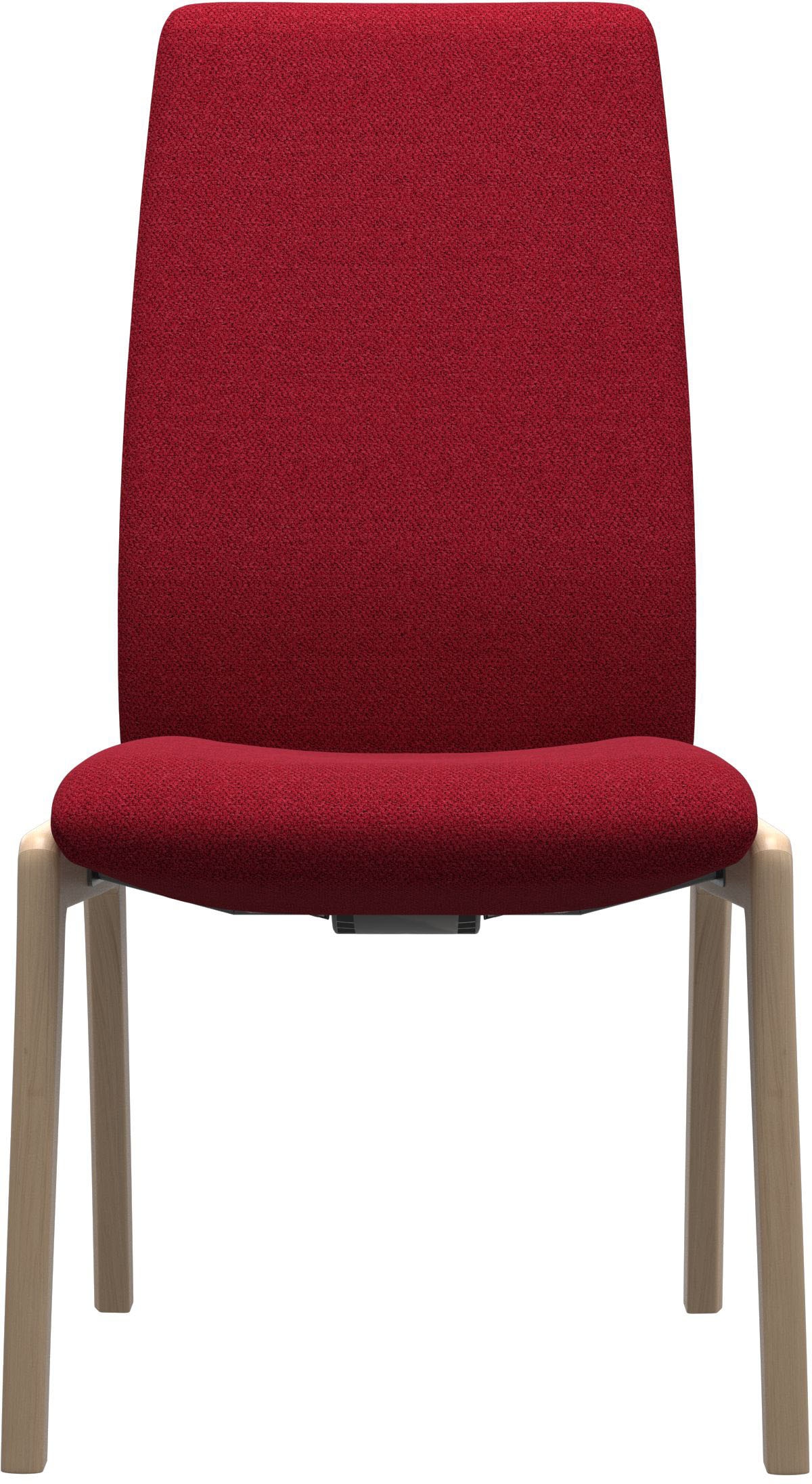 Stressless® Polsterstuhl »Laurel«, ROHLEDER Stoff Q2 FARON, High Back, Größe L, mit abgerundeten Beinen in Eiche natur