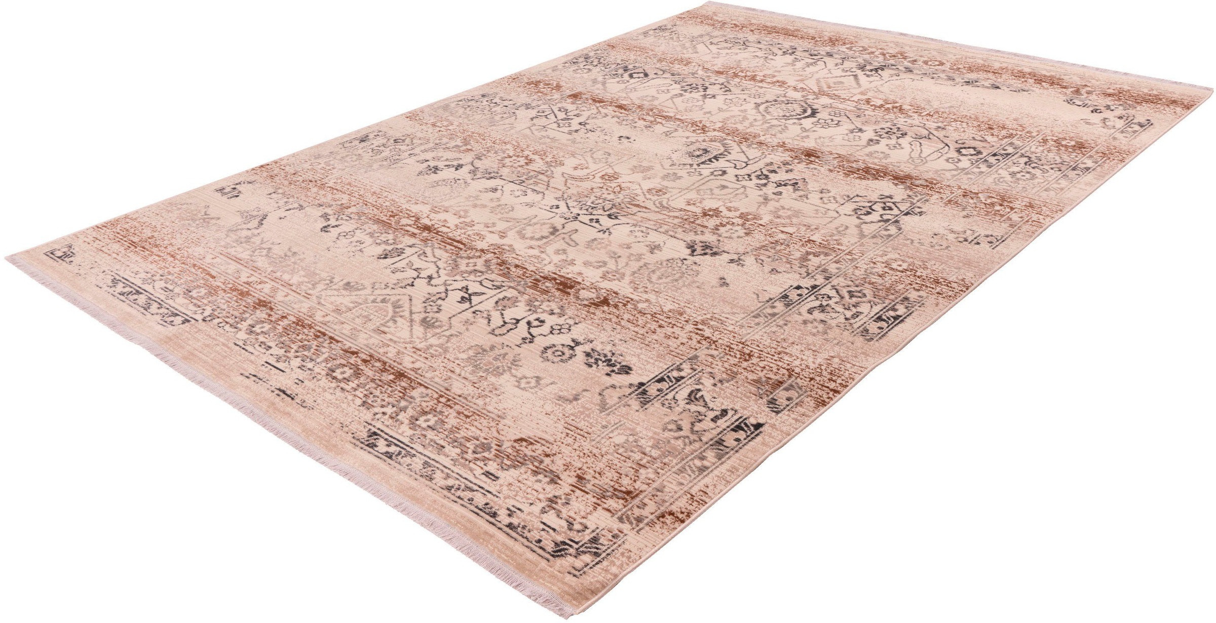 andas Teppich »Lisa«, rechteckig, 5 mm Höhe, vintage, Wohnzimmer