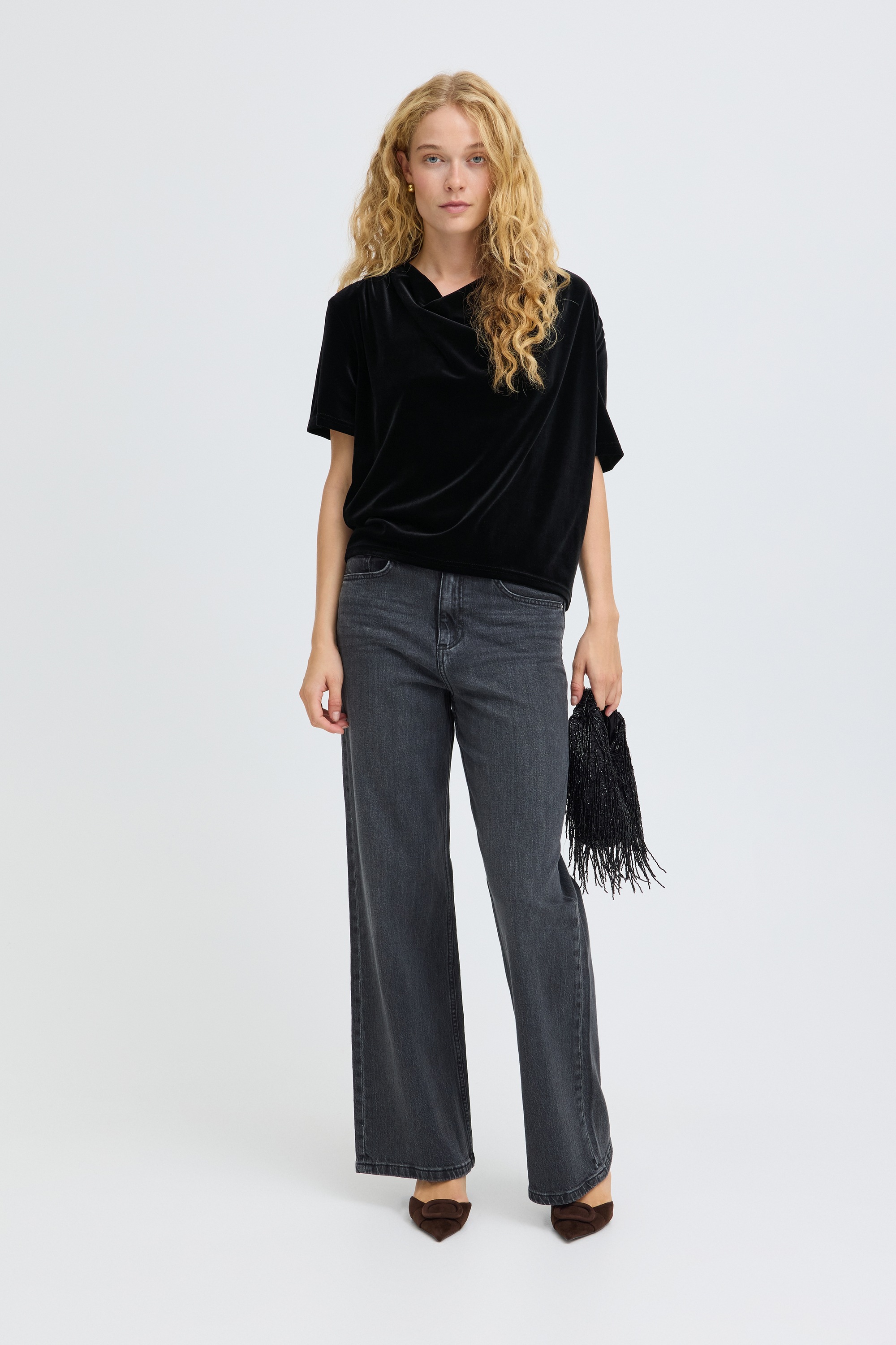 b.young Blusentop »Damen T-Shirt kurzarm BYPERLINA«