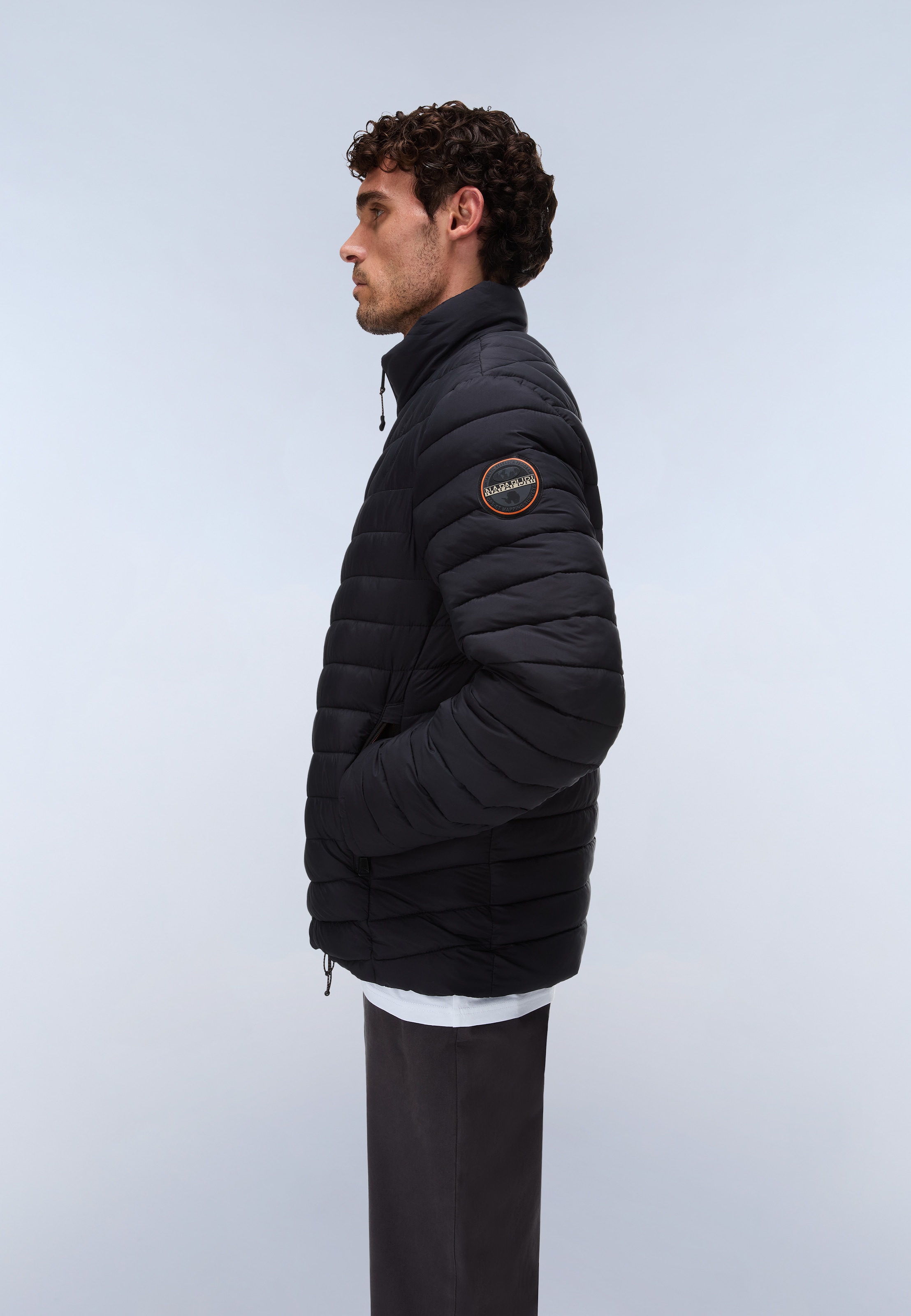Napapijri Steppjacke »A-LAPAZ S LAPAZ BLACK MRS« auch in großen Größen, mit sportlichem Stil