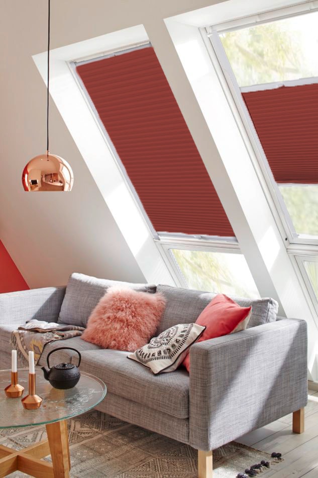 sunlines Dachfensterplissee »StartUp Style Lichtschutz, OTTO Honeycomb mit Führungsschienen verspannt, TL«, bei kaufen