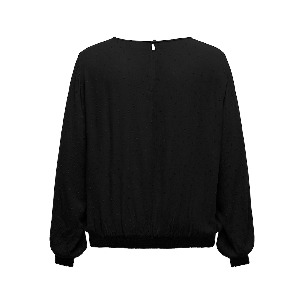 ONLY CARMAKOMA Langarmshirt »CARADANA L/S SMOCK TOP WVN«