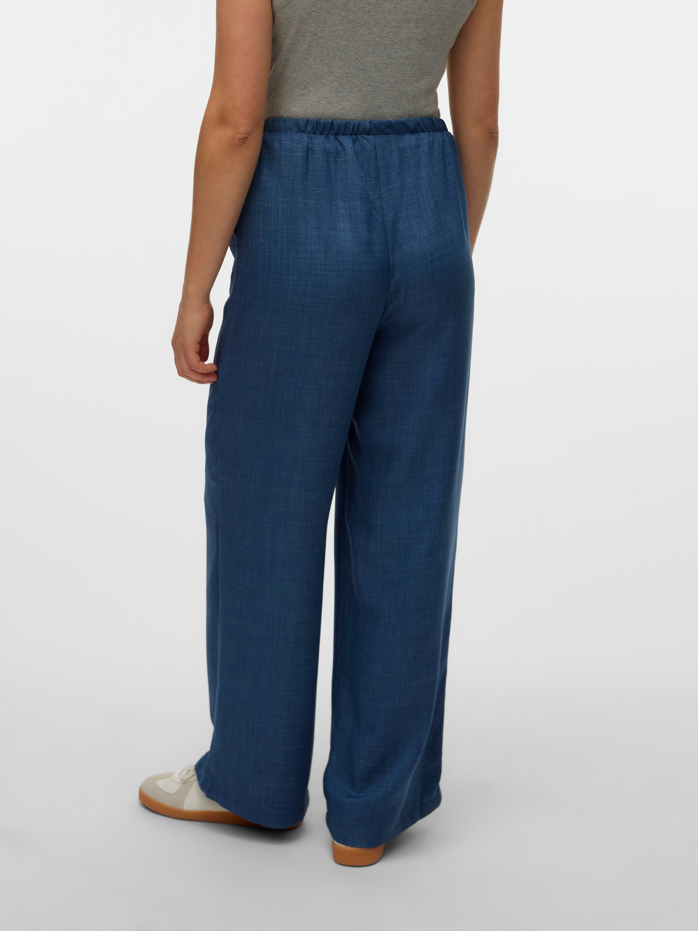 Vero Moda Schlupfhose »VMMELANEY HW LOOSE PANT WVN GA NOOS«