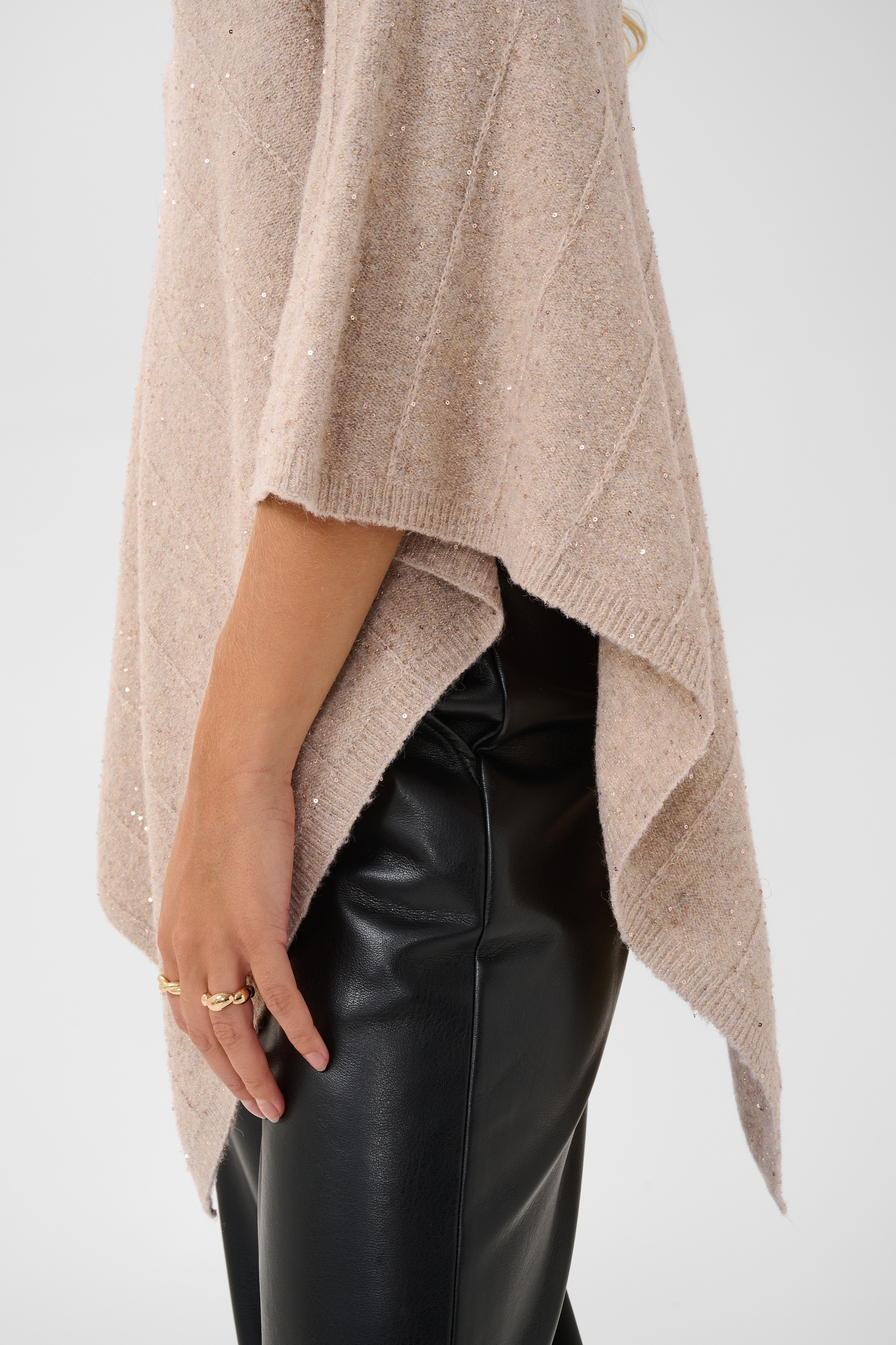 Cream Strickponcho »Cream Poncho CRJone«