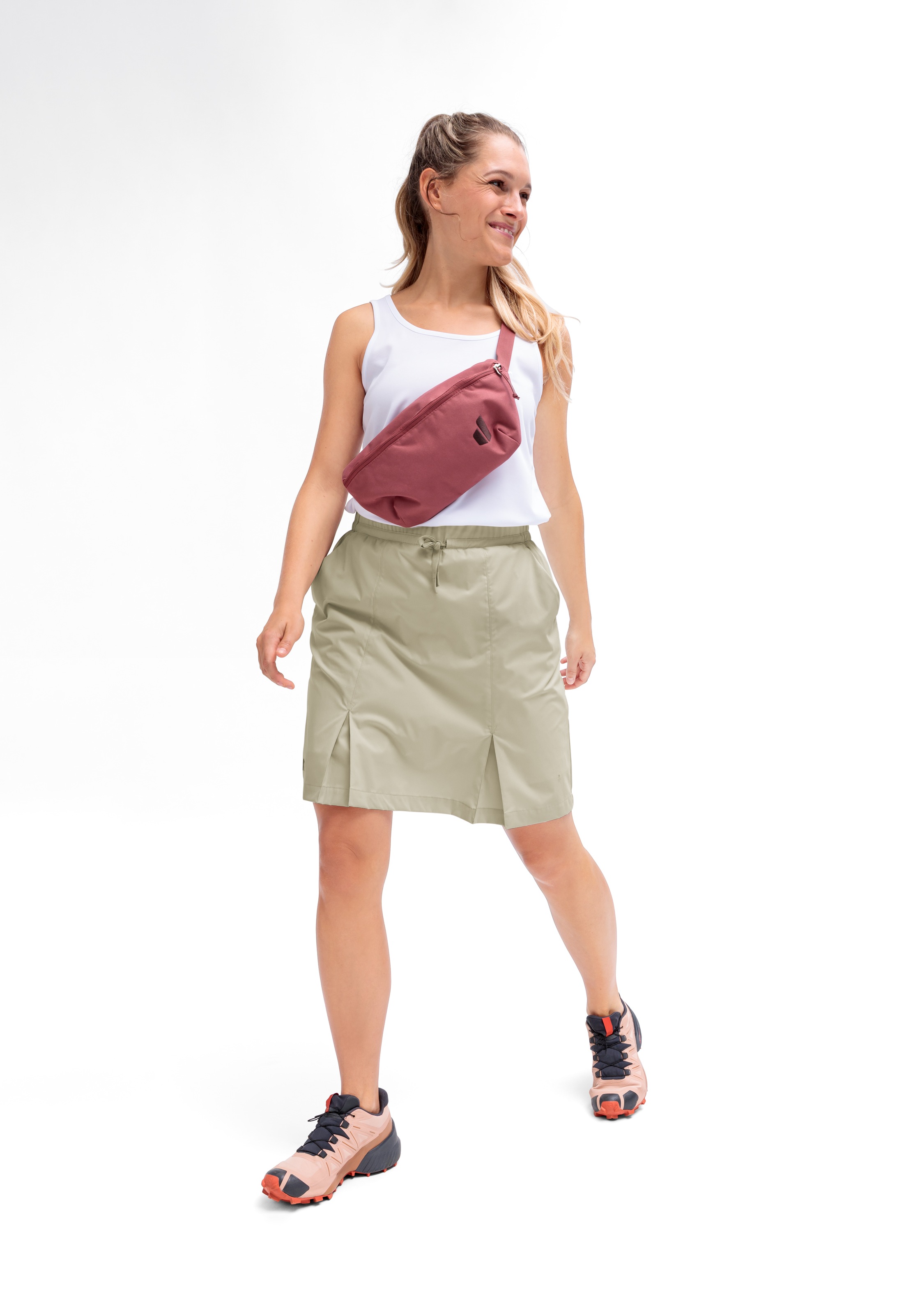 Maier Sports Skort »Fortunit Shortin W« atmungsaktiver Damen Rock mit integrierter Short, Regular Fit